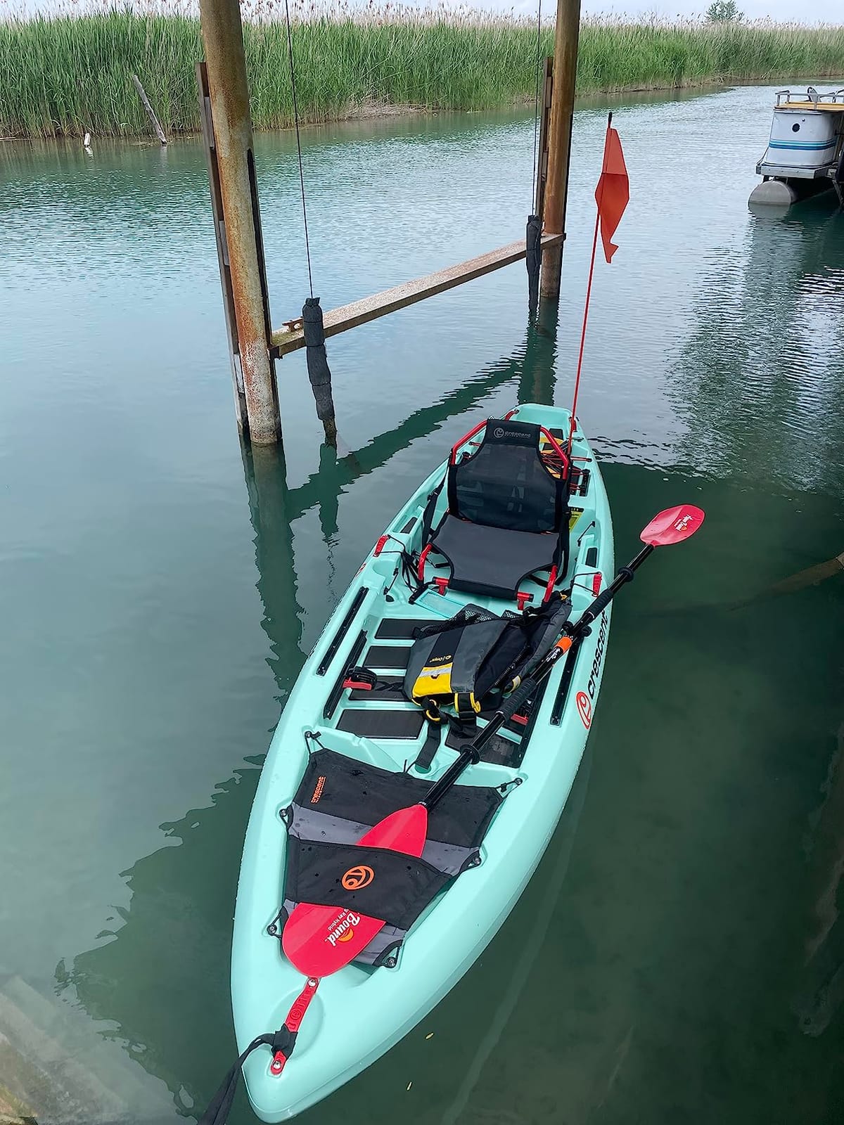 Aqua Bound Sting Ray Hybrid 2-Piece Posi-Lok Kayak Paddle - Carbon Shaft, Reinforced Nylon Dihedral Blades, Feathering for Flatwater Touring & Recreation customer photo 2