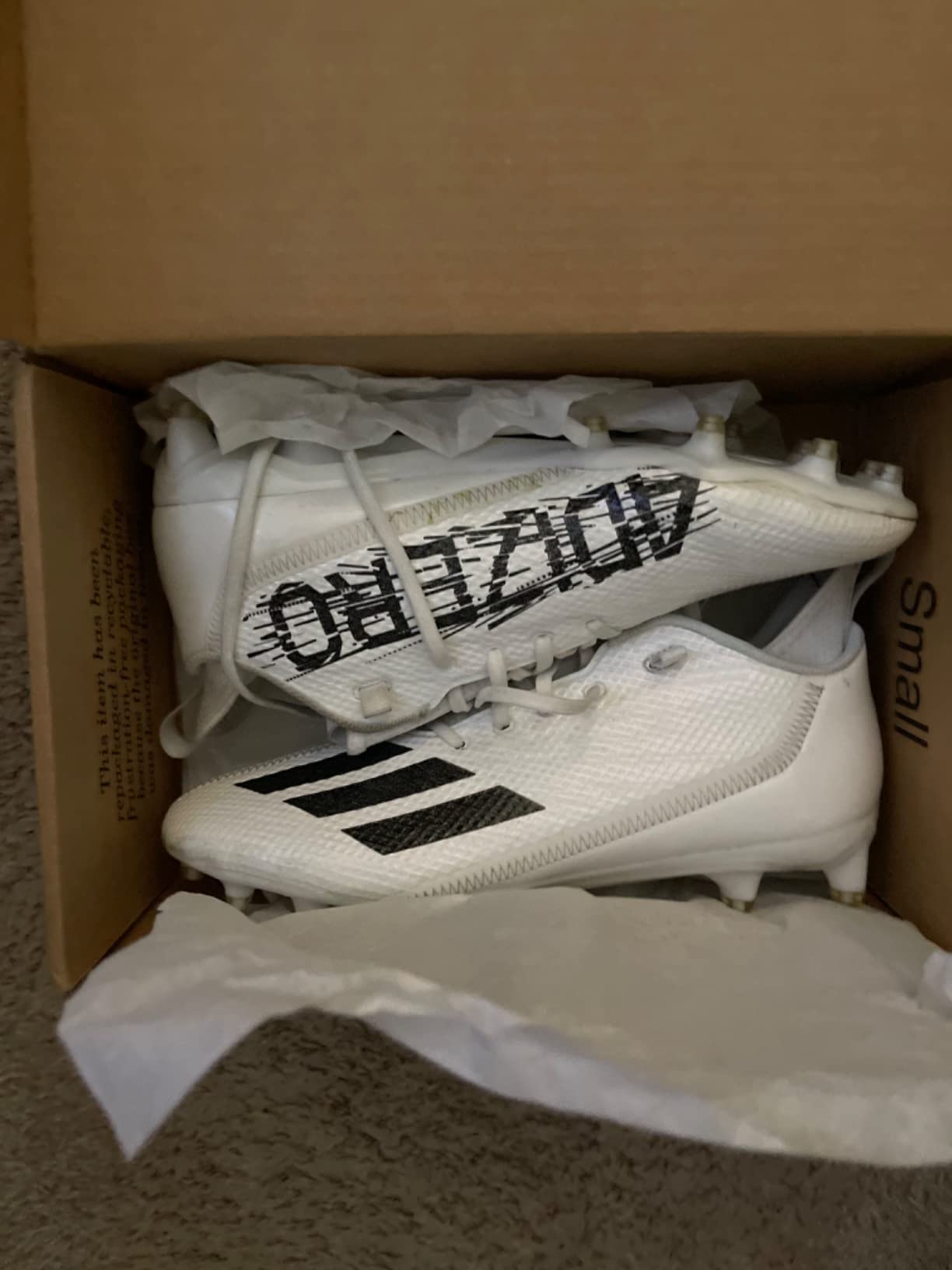 Adidas Mens Adizero Baseball Cleats customer photo 1