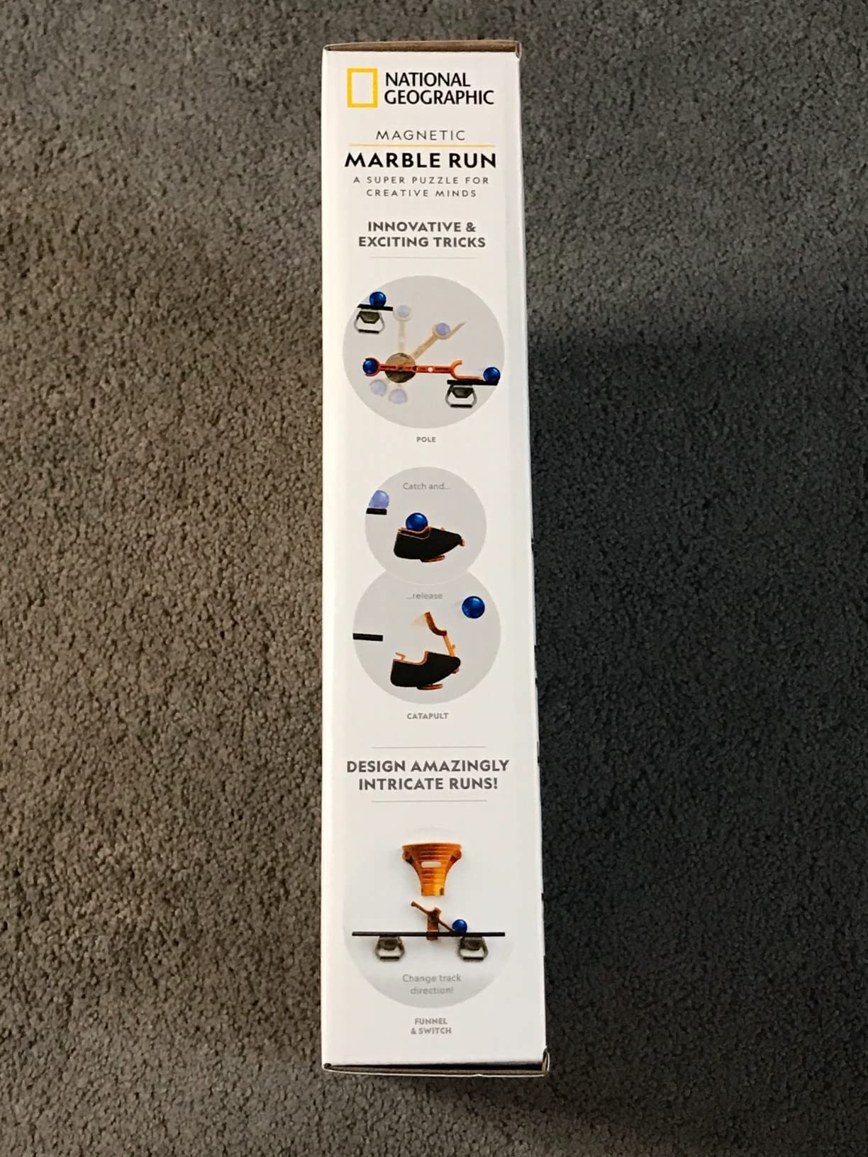 National Geographic Magnetic Marble Run STEM Building Set for Kids customer photo 1