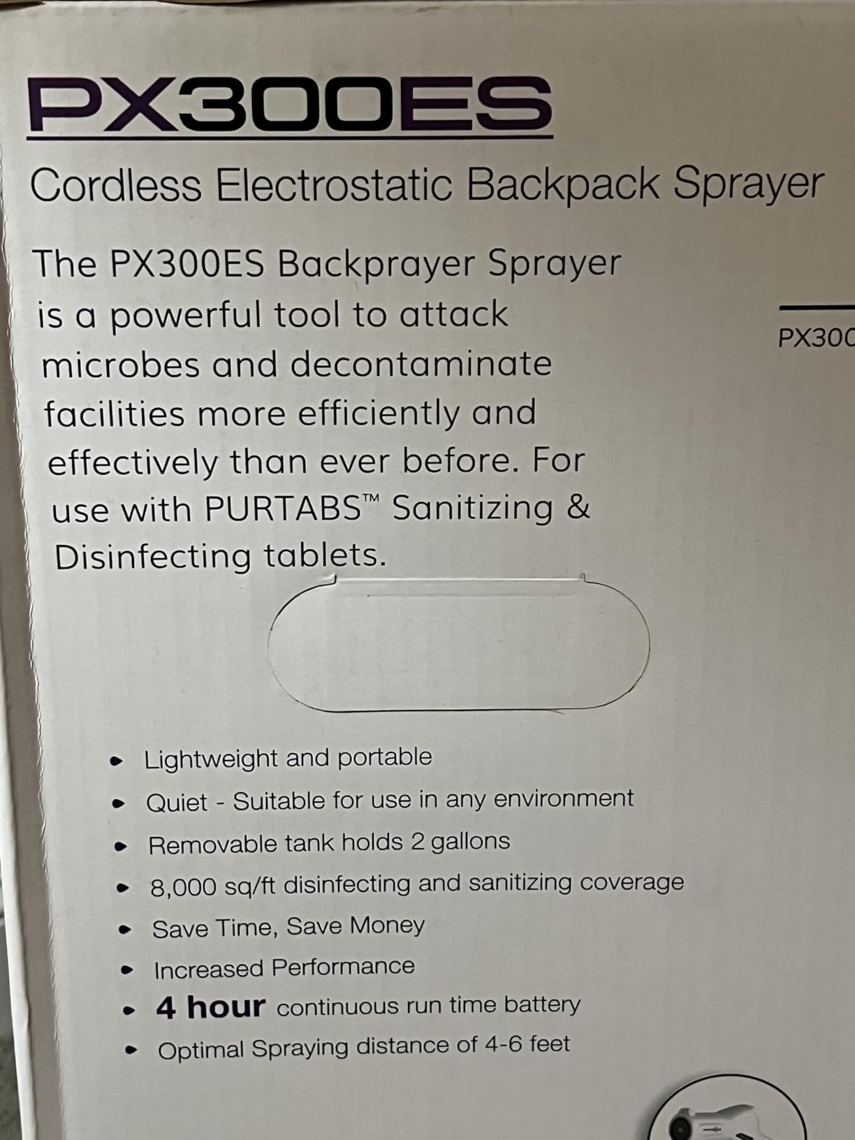 EvaClean Protexus Cordless Battery Powered Electrostatic Backpack Sprayer | 16.8V Rechargeable, 2.25-Gallon, 60-Micron Nozzle, 4Ft Hose - Commercial Disinfectant and Sanitizer - 23,000 Sq Ft Coverage customer photo 2