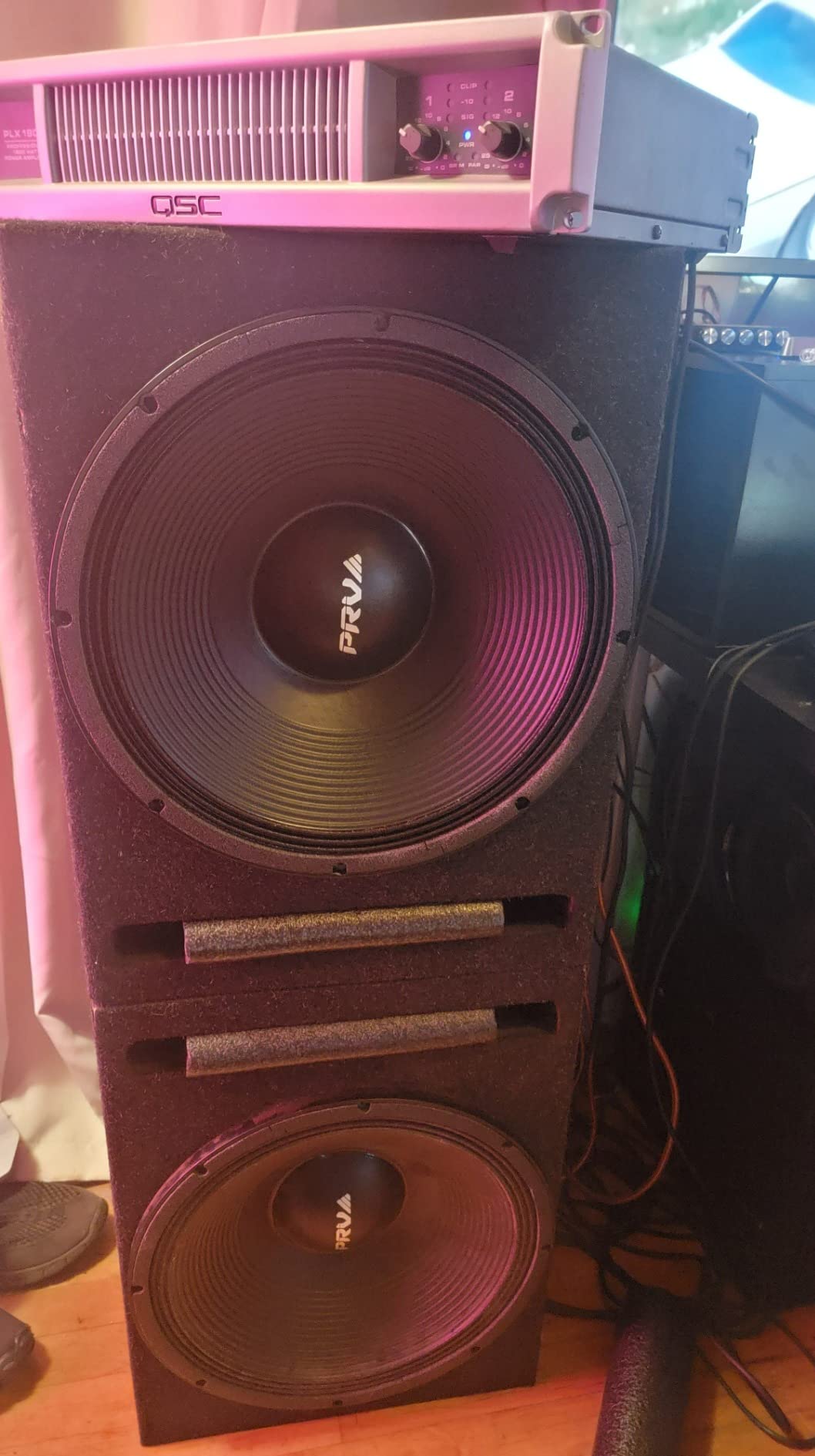 Atrend Bbox 12SVSC Single Vented 12 Inch Subwoofer Box - Premium Subwoofer Box Improves Audio Quality, Sound & Bass - Car Subwoofer Boxes & Enclosures with Nickel Finish Terminals customer photo 2