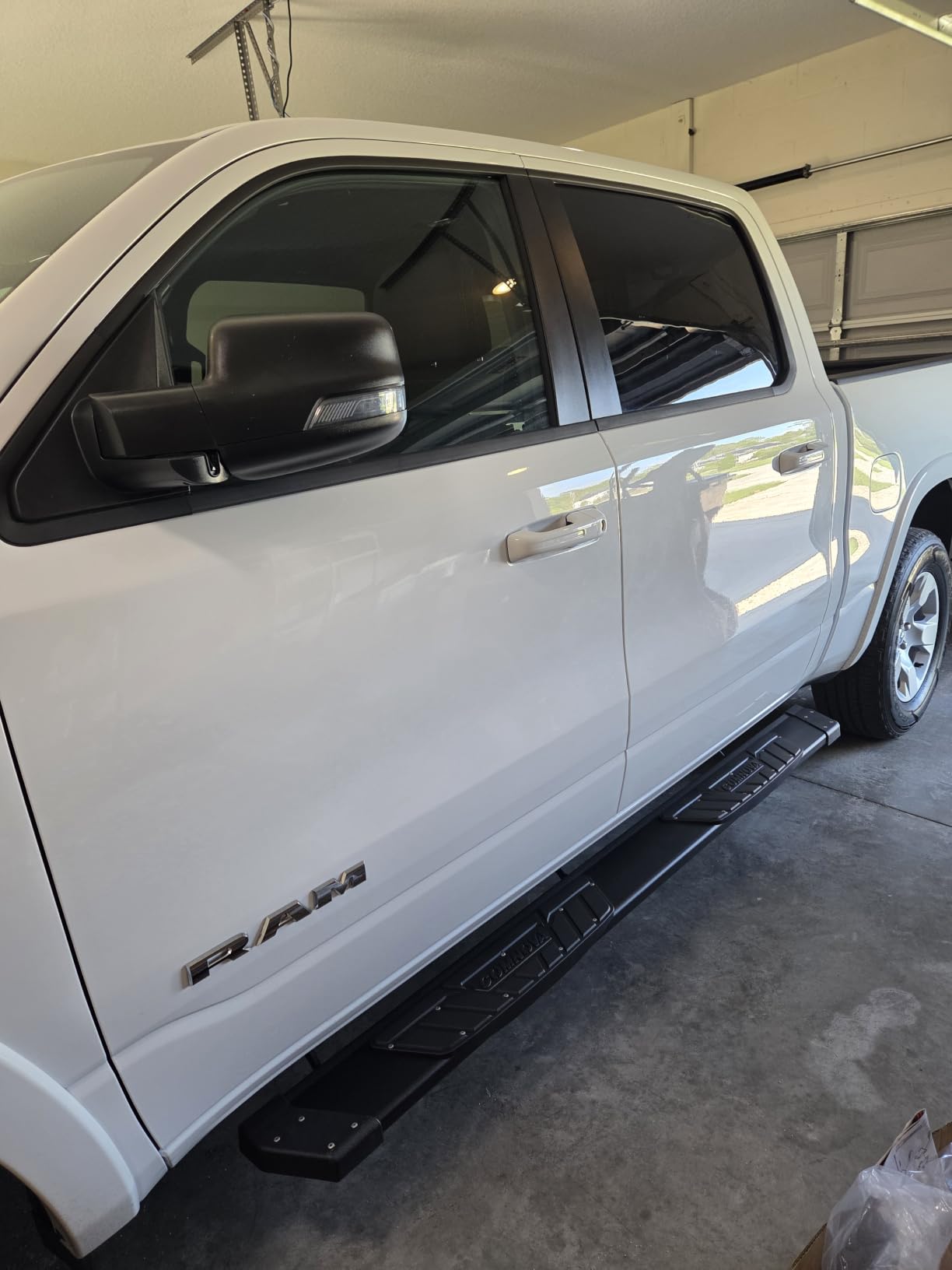 COMNOVA Aluminum Running Boards for 2005-2023 Toyota Tacoma Double/Crew Cab | 6.5 Inch Step Bars Rock Sliders, Black Nerf Bars with Non-Slip Step Pad, Rust Resistant Side Steps, Powder-Coated customer photo 2