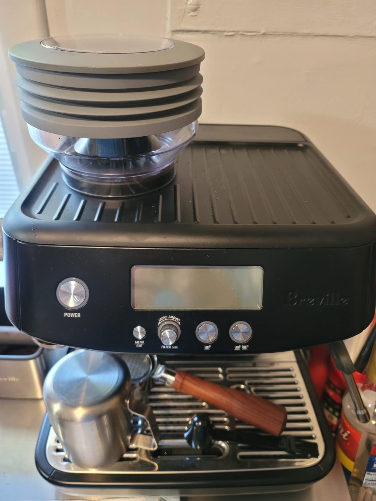 Aieve Silicone Bellow Compatible with Breville Barista Express | Single Dose Hopper Bellow for Breville Espresso Machine, Espresso Accessories for Breville, Cleaning Residual Coffee Grounds customer photo 1