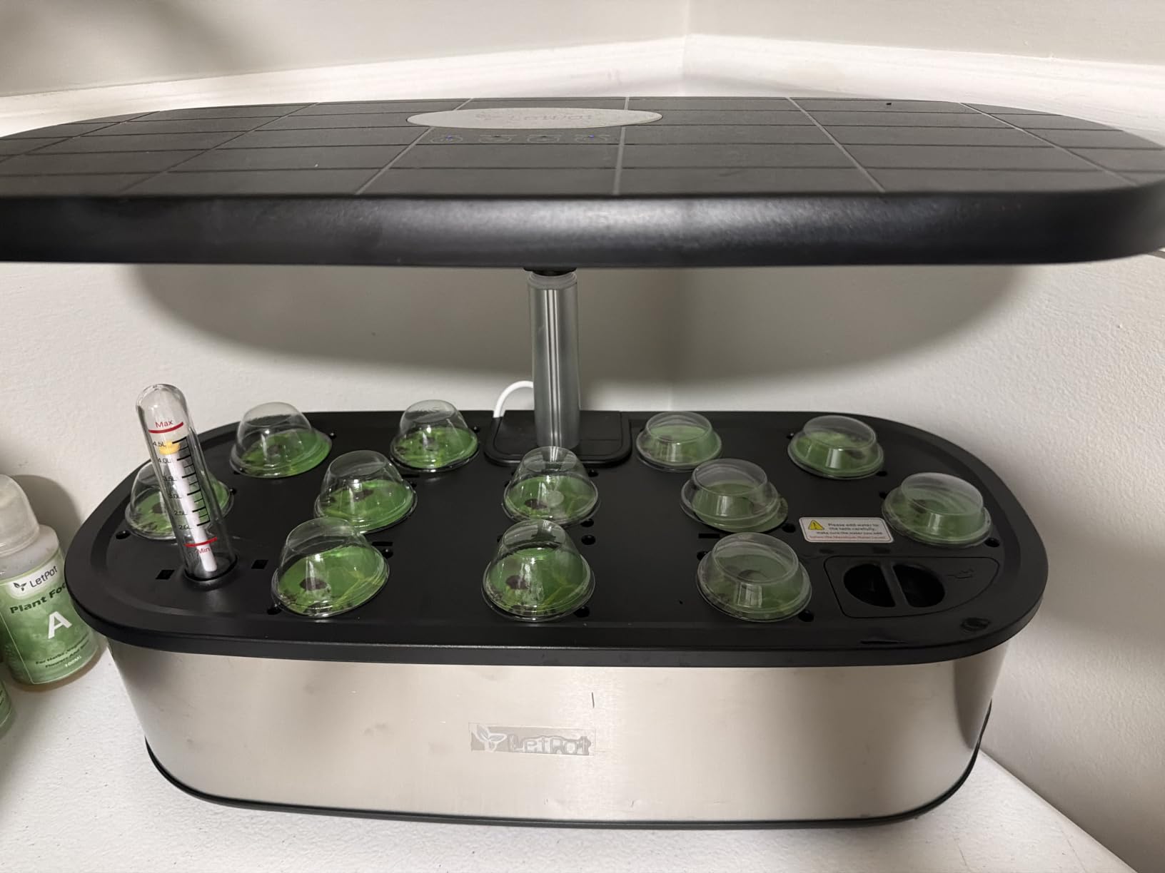 LETPOT LPH-SE Hydroponics Growing System, 12 Pods Smart Herb Garden Kit Indoor, Indoor Garden, APP & WiFi Controlled, with 24W Growing LED, 5.5L Water Tank, Pump System, Automatic Timer | APP & WiFi Controlled, 24W Growing LED, 5.5L Water Tank, Pump System, Automatic Timer customer photo 2