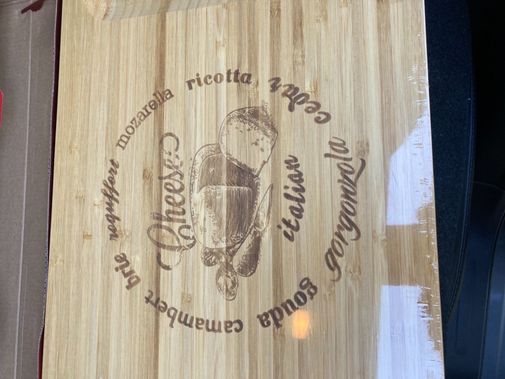 Cheese Board with Slate Plate customer photo 2