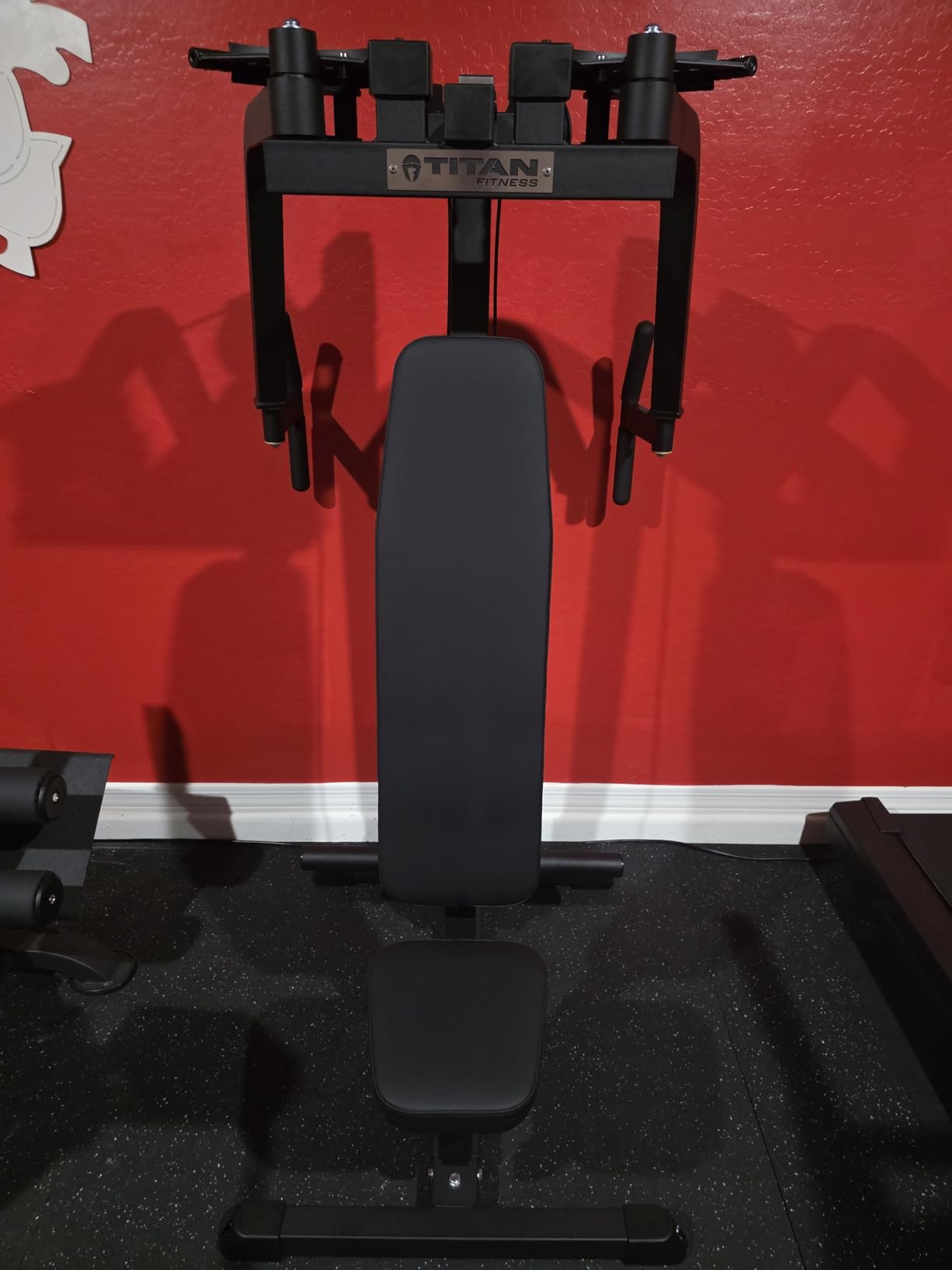 Titan Fitness Plate-Loaded PEC Fly and Reverse Delt Machine, Rated 400 LB customer photo 2