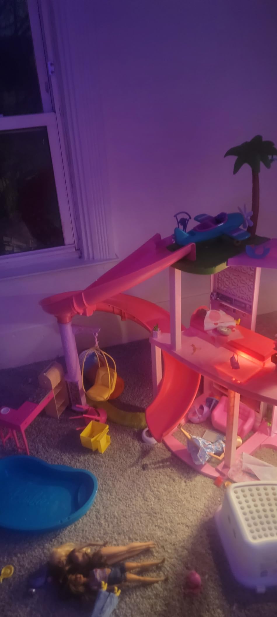 Barbie DreamHouse, Pool Party Doll House with 75+ Pieces and 3-Story Slide, House Playset, Pet Elevator and Puppy Play Areas customer photo 1