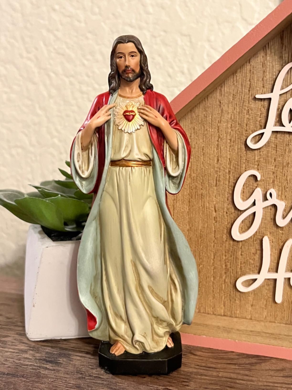 BC Catholic Sacred Heart of Jesus Statue 6