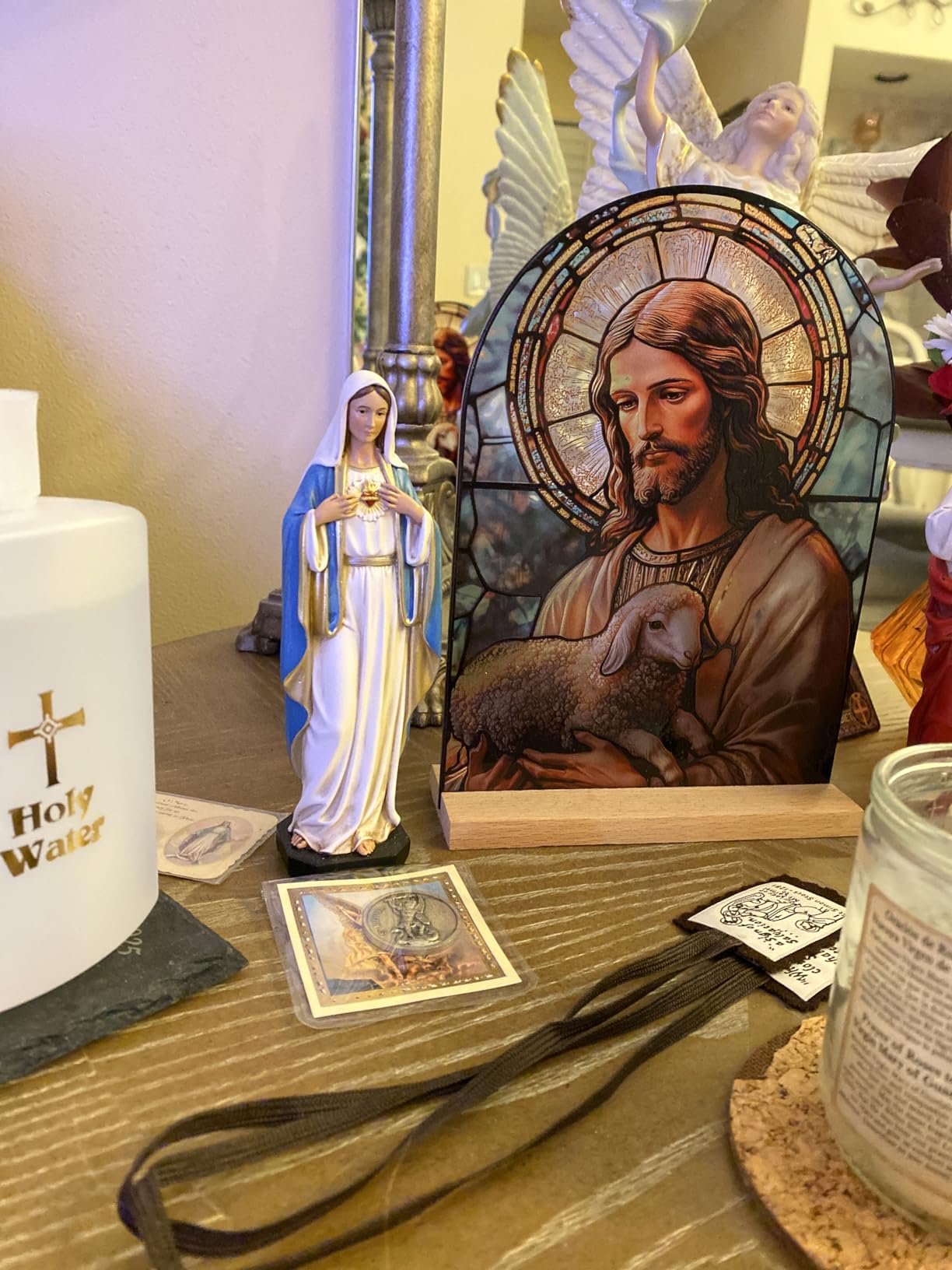 BC Catholic Immaculate Heart of Mary Statue 10
