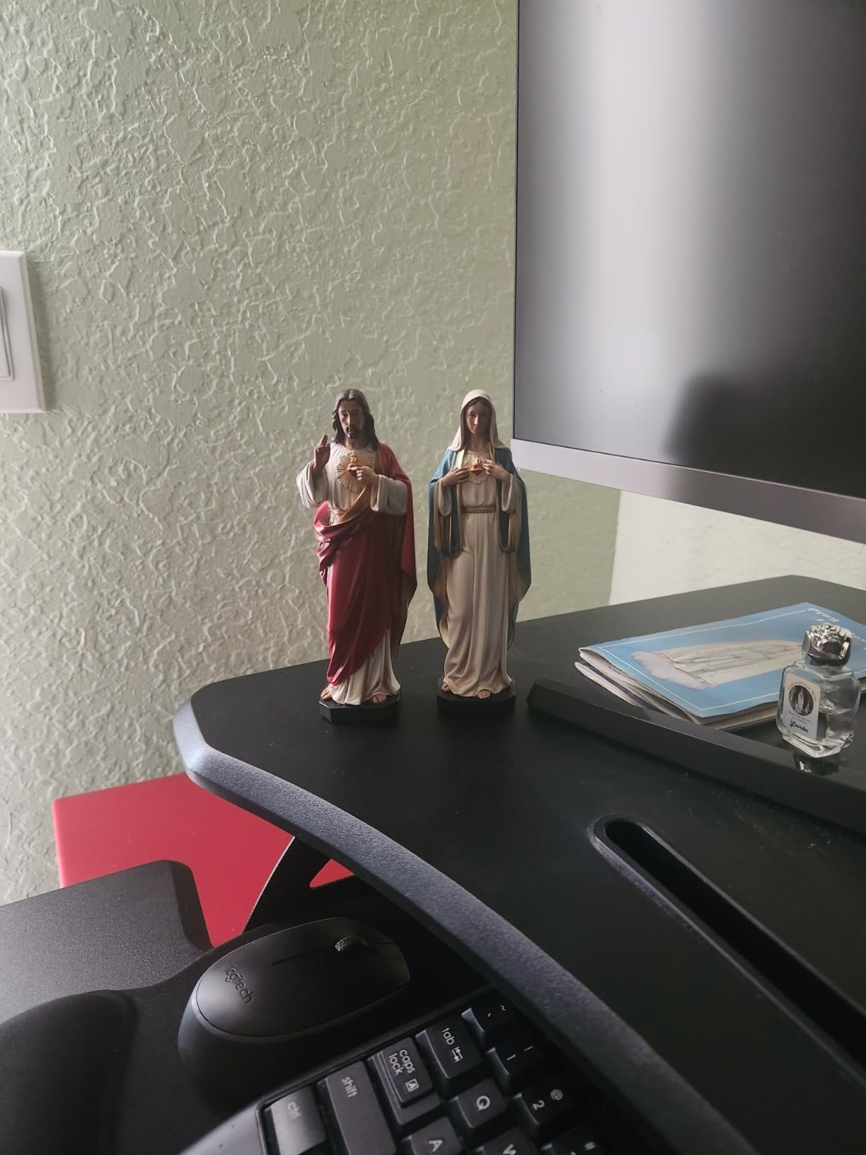 BC Catholic Immaculate Heart of Mary Statue 10