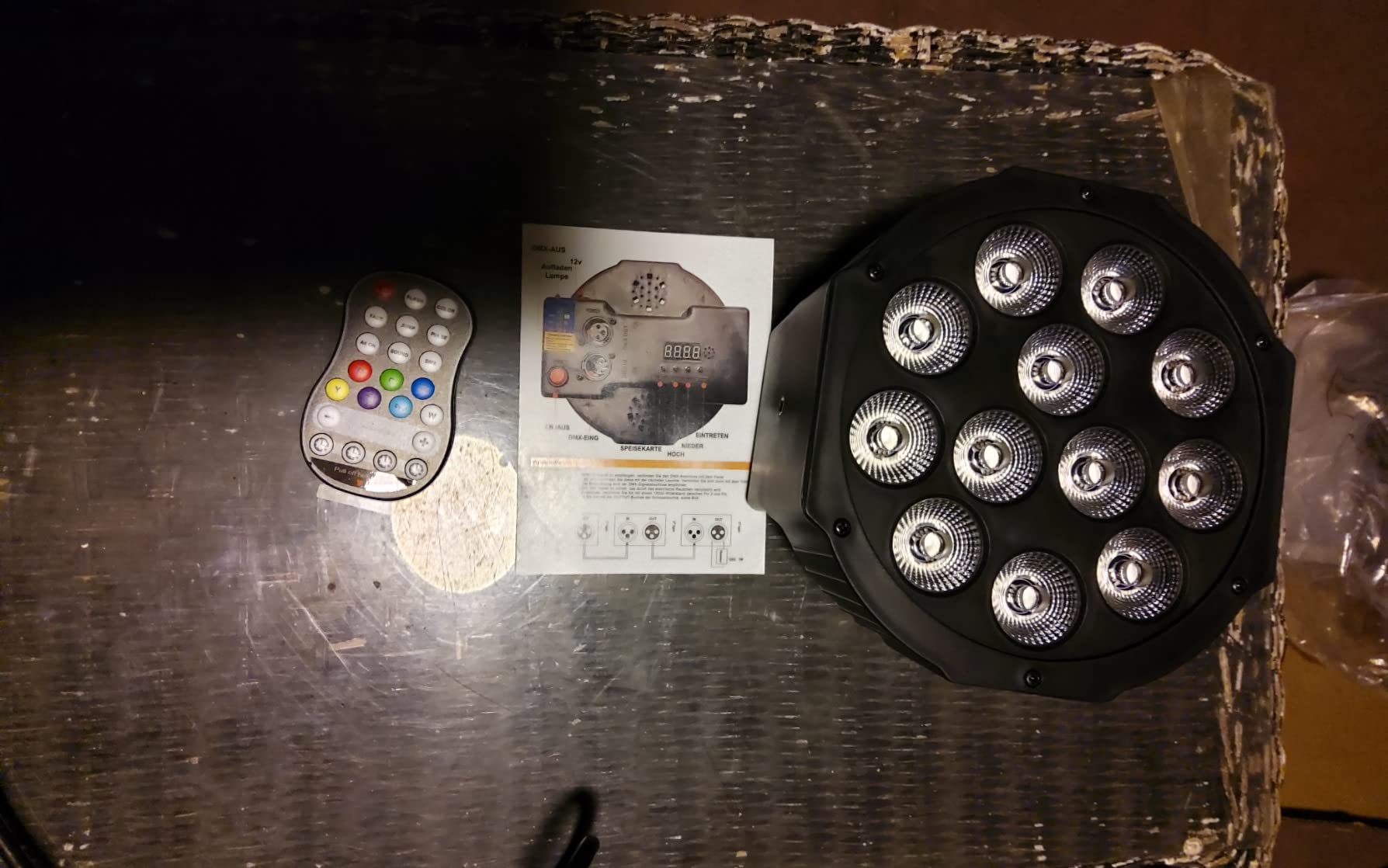 Rechargeable Par Lights, RGBW LED Uplights Battery Powered Stage Light, HOLDLAMP Par Can DJ Lights Sound Activated with Remote & DMX Control for Festival Party Event Wedding Bar. customer photo 1