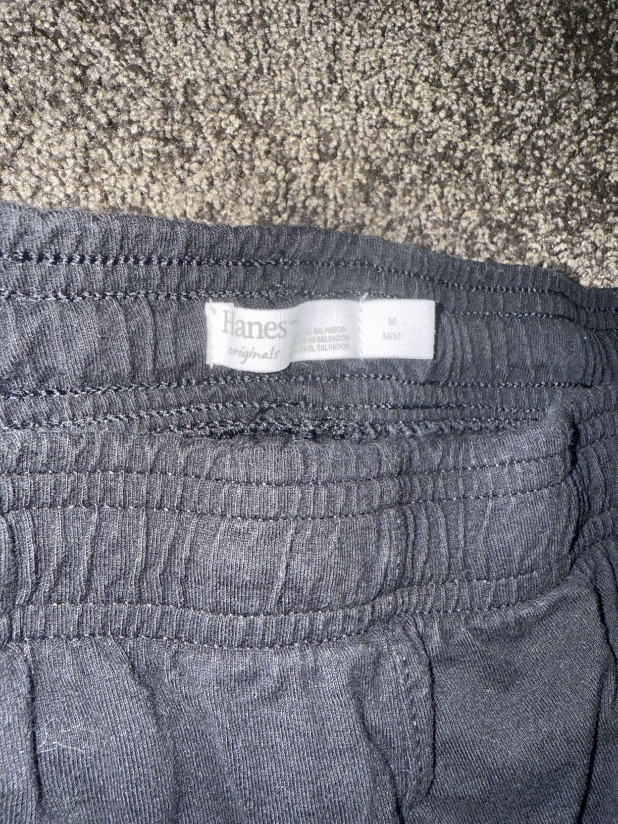 Hanes Men's Lightweight Cotton Jersey Cuffed Jogger Sweatpants with Drawstring and Pockets - 30.5
