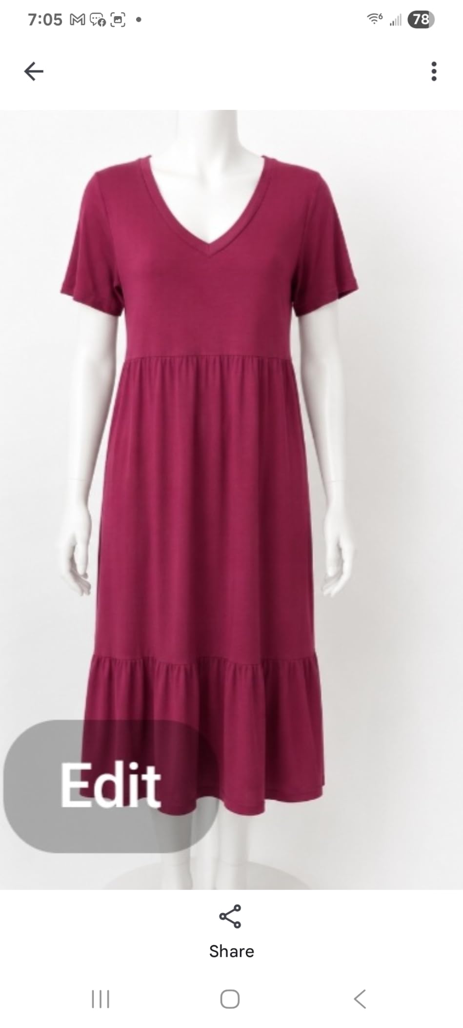 ANRABESS Womens 2026 Summer Casual Maxi Dress A line Tiered Flowy Short Sleeve Crewneck T Shirt Beach Travel Long Dresses customer photo 2