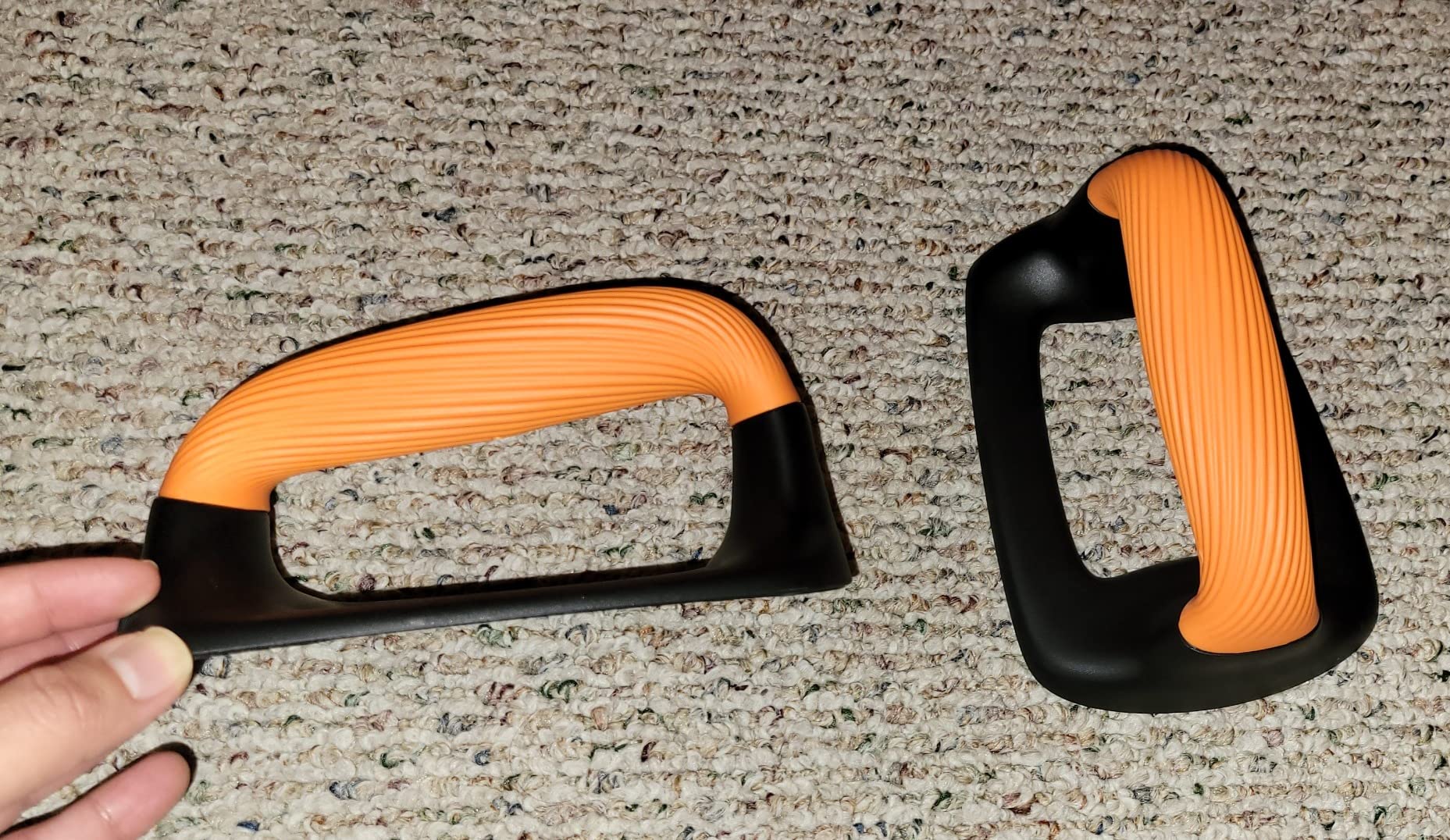 Kipika Push Up Bars, Pushup Stands With Thickened Soft Plastic Handle, Stable and Non-Slip Base, Pushup Handles Perfect for Floor Strength Training customer photo 1