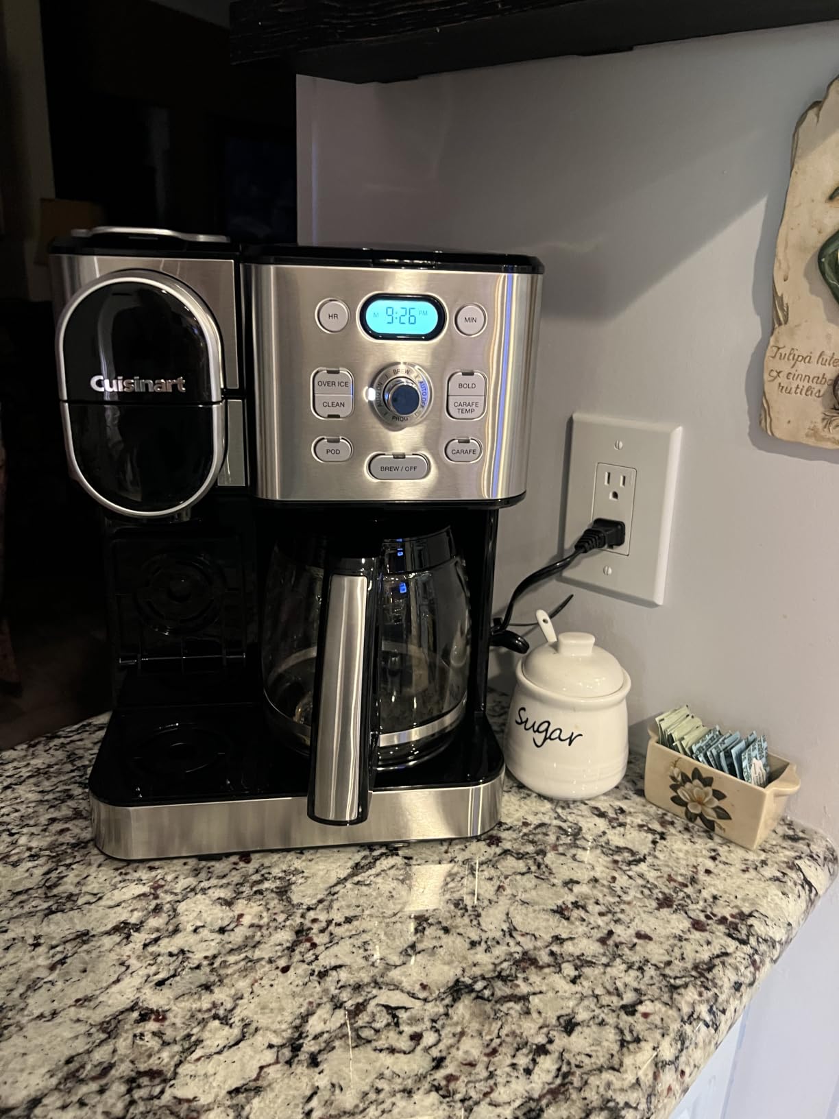 Cuisinart 12-Cup Coffee Maker, Single-Serve Brewer Glass Carafe, Automatic Hot & Iced Coffee Machine, Brew Strength Control and Pause, SS-16, Stainless Steel customer photo 1
