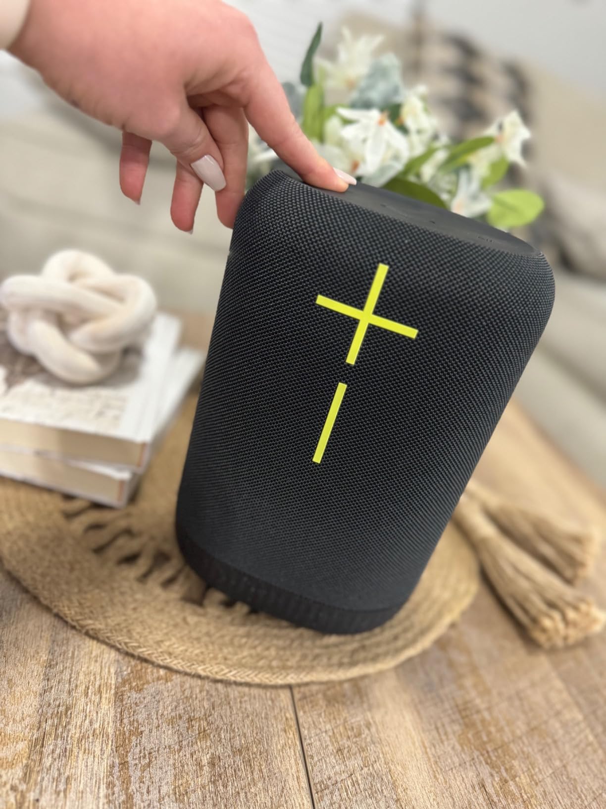 ULTIMATE EARS EPICBOOM Portable Wireless Bluetooth Speaker - Black | Big bass, 360-degree sound, adaptive EQ, IP67 waterproof, floatable, 17-hour battery, 180 ft range, USB-C charging customer photo 1