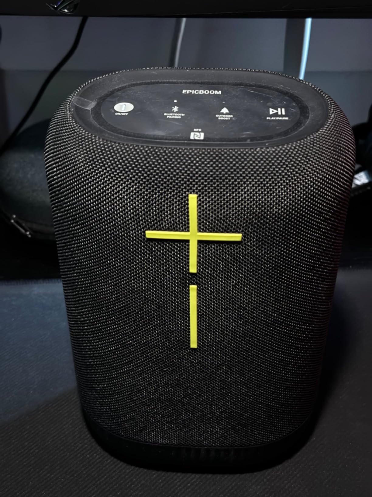 ULTIMATE EARS EPICBOOM Portable Wireless Bluetooth Speaker - Black | Big bass, 360-degree sound, adaptive EQ, IP67 waterproof, floatable, 17-hour battery, 180 ft range, USB-C charging customer photo 2