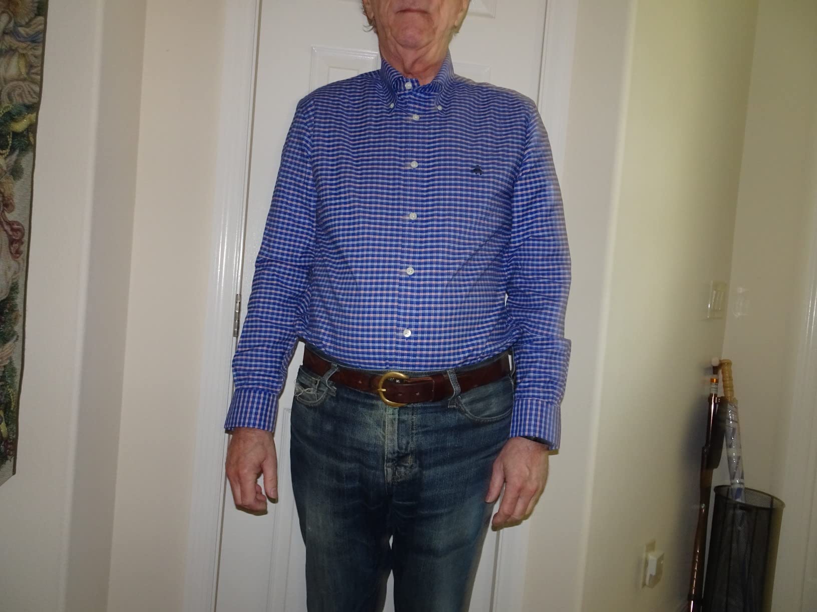 Brooks Brothers Men's Non-Iron Long Sleeve Button Down Sport Shirt customer photo 1