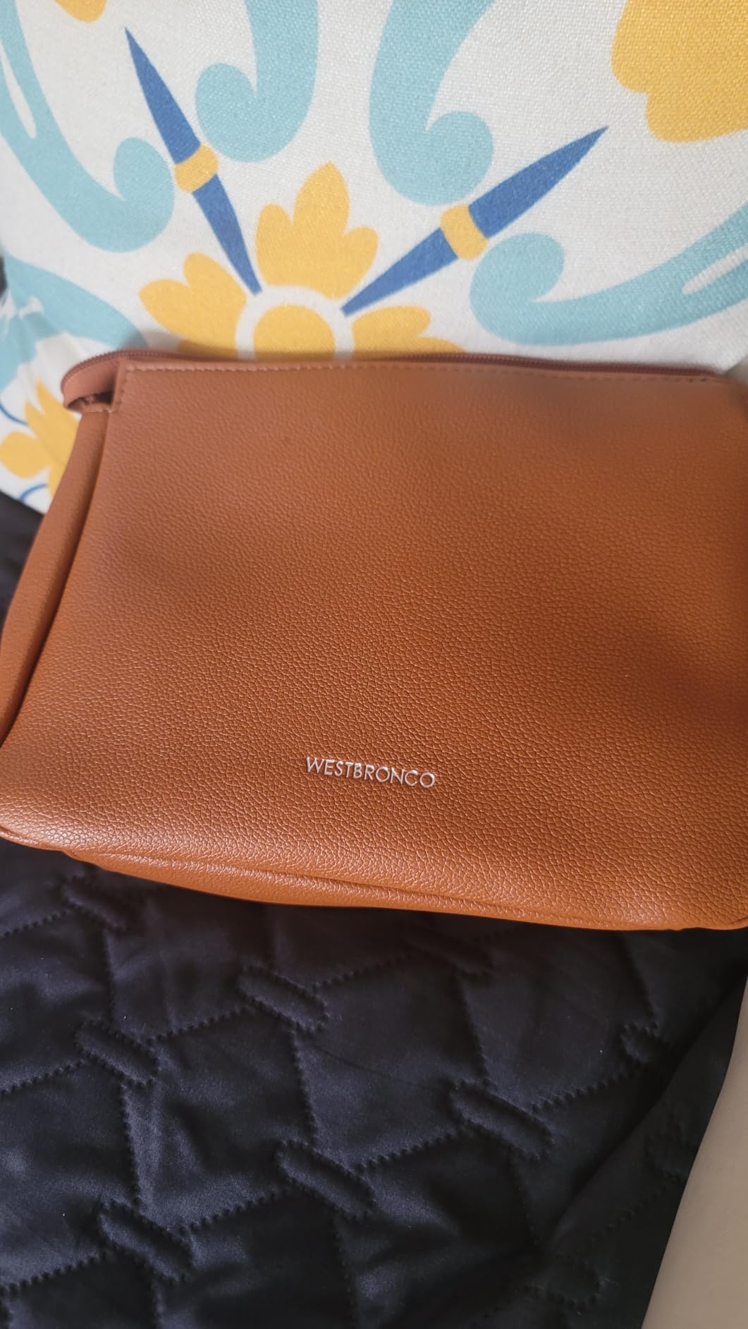 WESTBRONCO Crossbody Bags for Women, Medium Size Shoulder Handbags, Satchel Purse with Multi Zipper Pocket customer photo 1