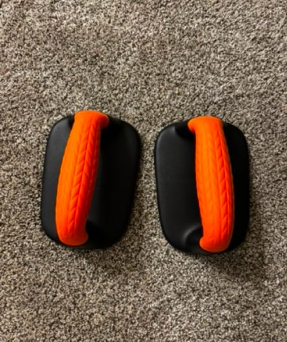 SELEWARE Push Up Bars Pushup Stands Push Up Handles w/Soft Rubber Handles | Plastic Push Up Grips w/Comfort Grip & Non-Slip Base For Gym Floor Workouts Calisthenics Strength Training Pushups, 500 lbs customer photo 1