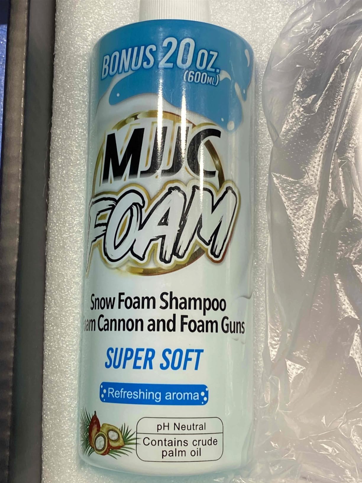 MJJC Foam Cannon S V3.0 (Thicker Snow Foam Technology) with 1/4 Inch Quick Connector for Pressure Washer & MJJC Foam Soap(20 fl oz) Kit customer photo 2
