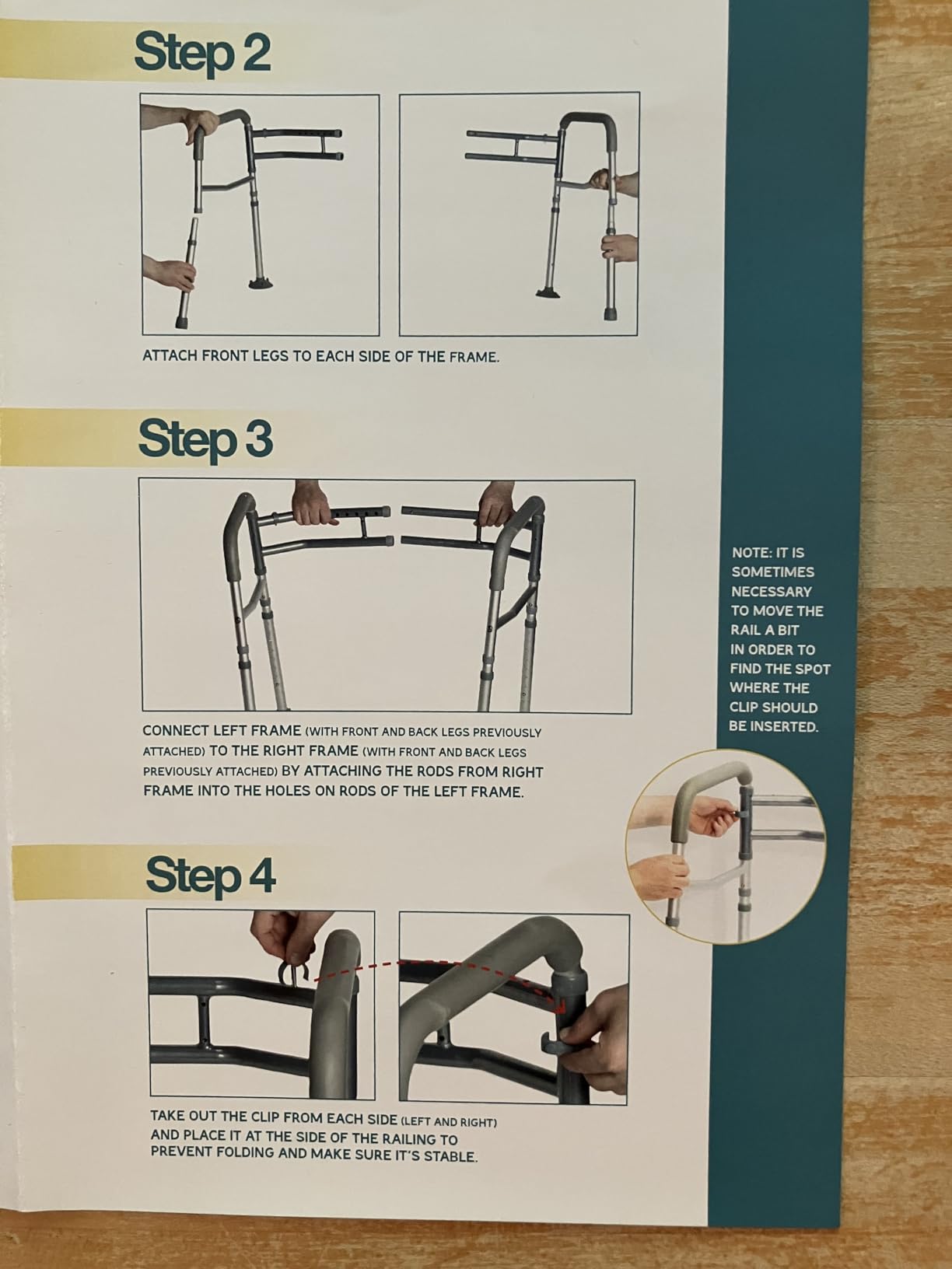 Medical King Toilet Safety Rail - Adjustable Detachable Toilet Safety Frame with Handles Heavy-Duty, Stand Alone, Fits Most Toilets customer photo 1