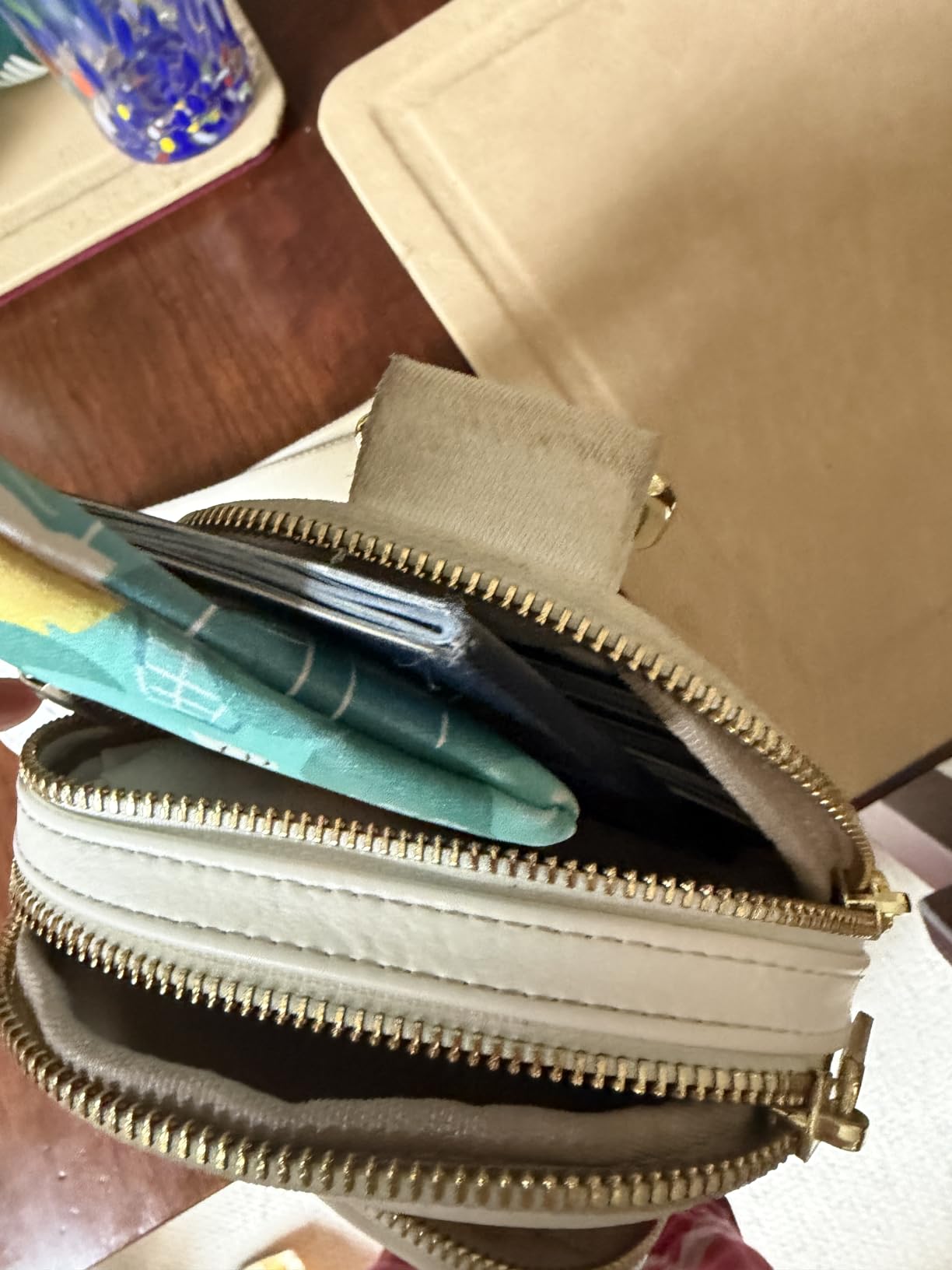 Small Travel Purse,Anti Theft Crossbody Bag for Women | RFID Blocking, 8 Card Slots,Secure Back Zipper Pocket,Sling Style customer photo 1