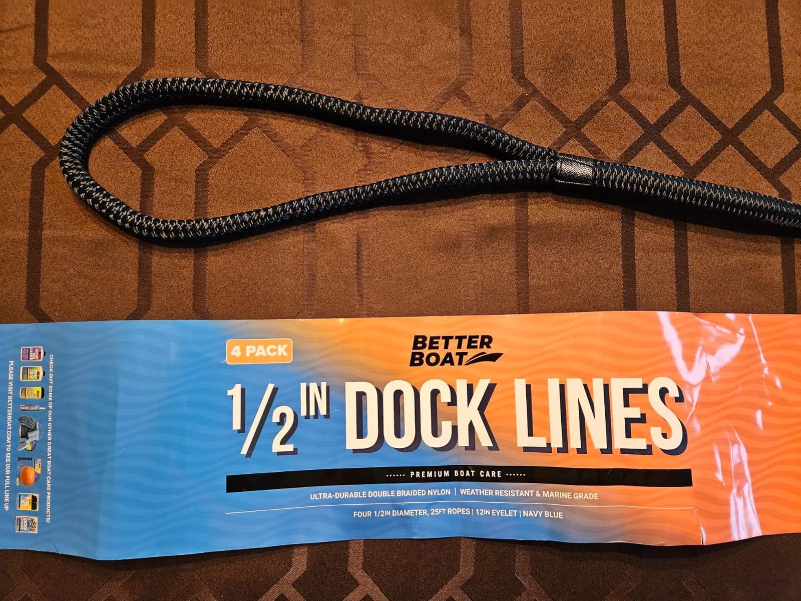 Dock Lines for Boats 1/2