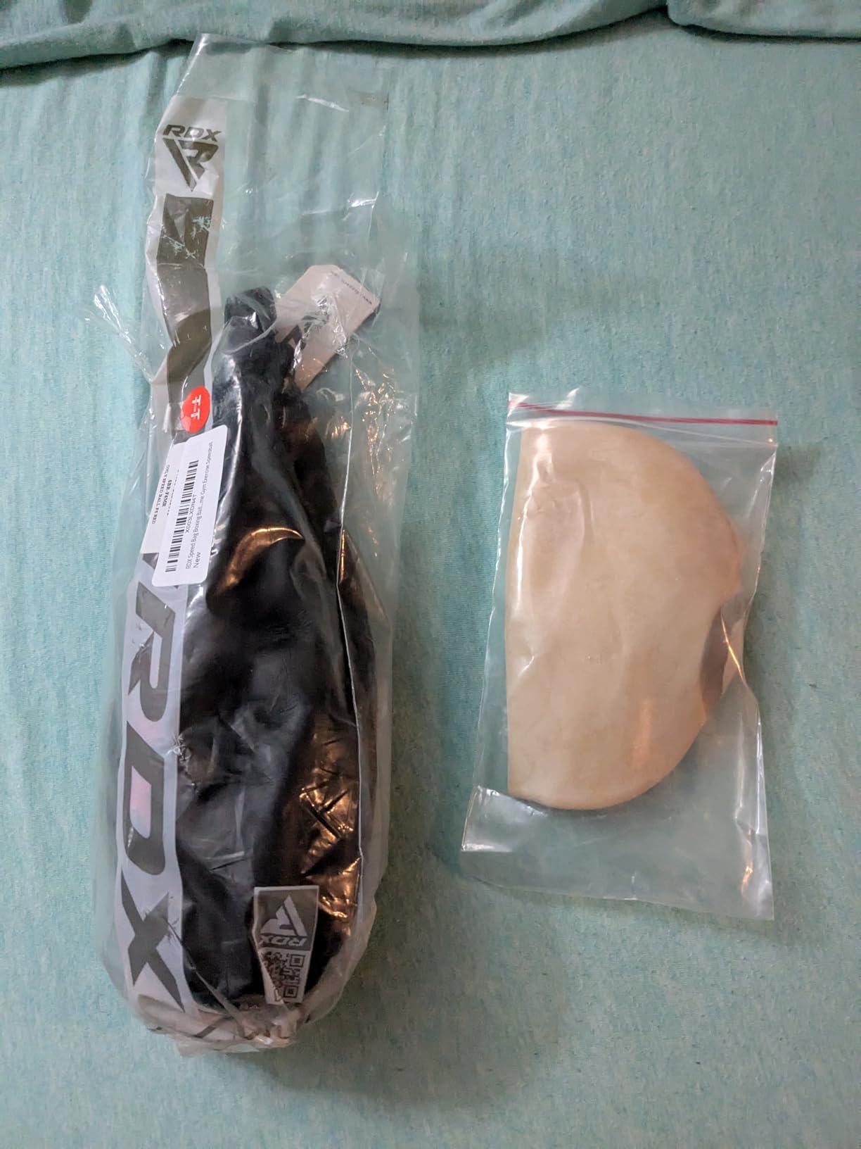 RDX Speed Bag Boxing Ball, Maya Hide Leather Dodge Striking Target with Additional Bladder, MMA Muay Thai Punching Workout Kicking Martial Arts Training Home Gym Exercise Speedball customer photo 1