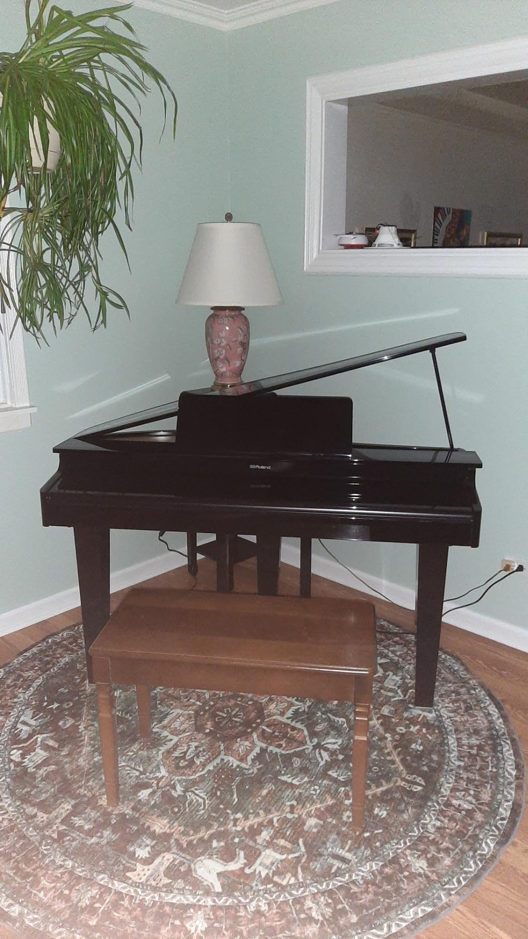 Roland GP-3 Digital Piano | Low-Profile Grand Piano with a Space-Saving Footprint | Premium Roland Piano Technologies | Authentic Tone and Touch | Immersive Sound | Onboard Bluetooth® & More customer photo 1