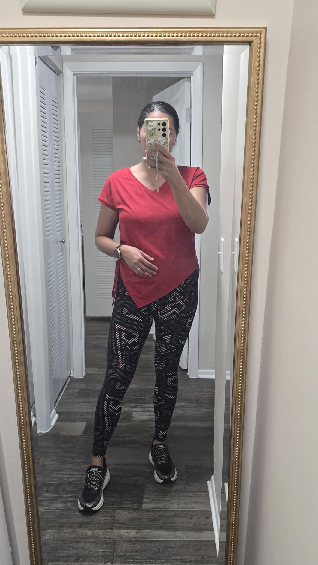 High Waisted Leggings for Women - Full Length Capri Buttery Soft Yoga Pants for Workout Athletic customer photo 1