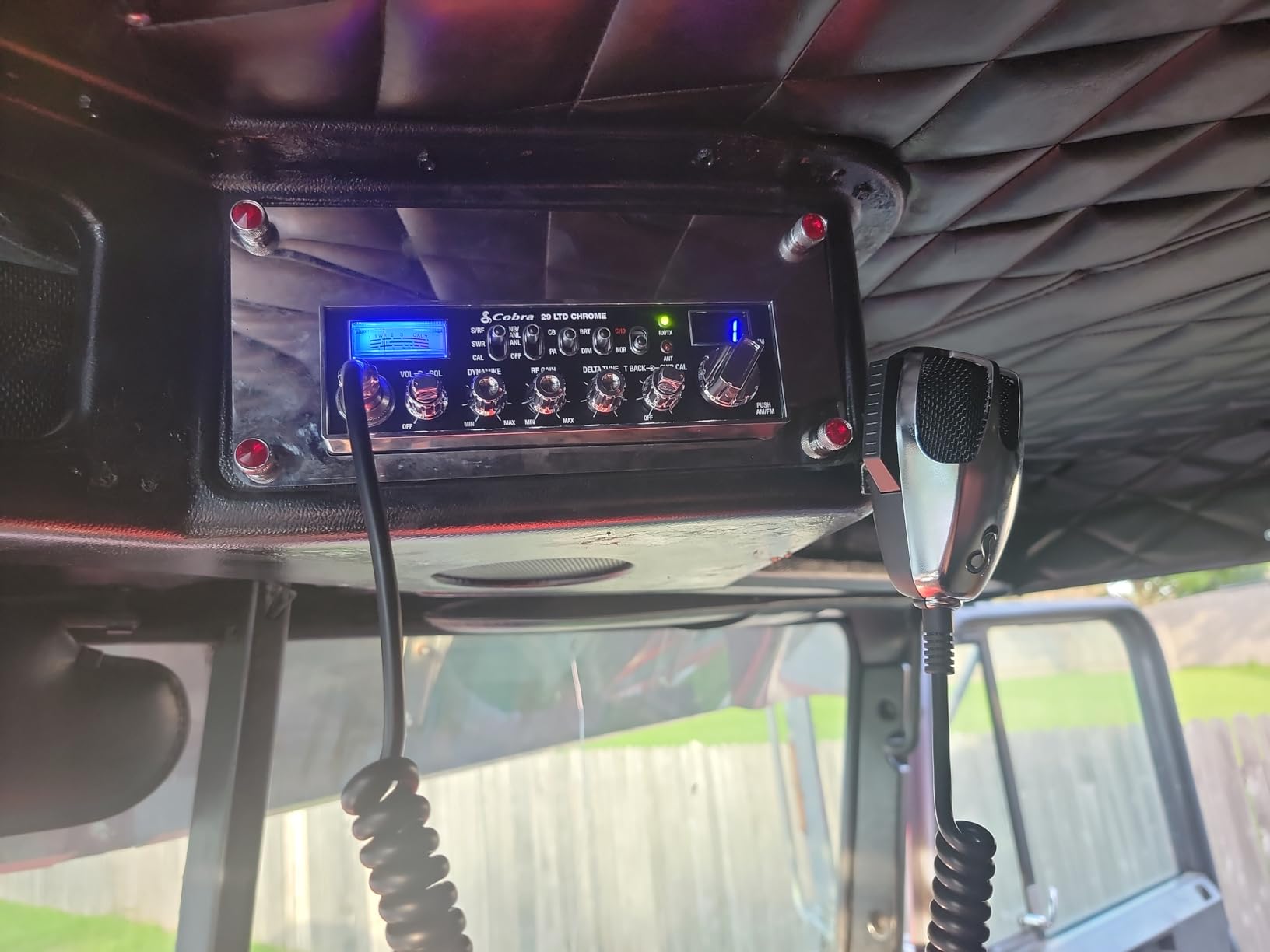 Cobra 29 LTD Chrome AM/FM Professional CB Radio - Easy to Operate, Emergency Radio, Instant Channel 9, 4-Watt Output, Full 40 Channels, Adjustable Receiver and SWR Calibration, Chrome customer photo 2