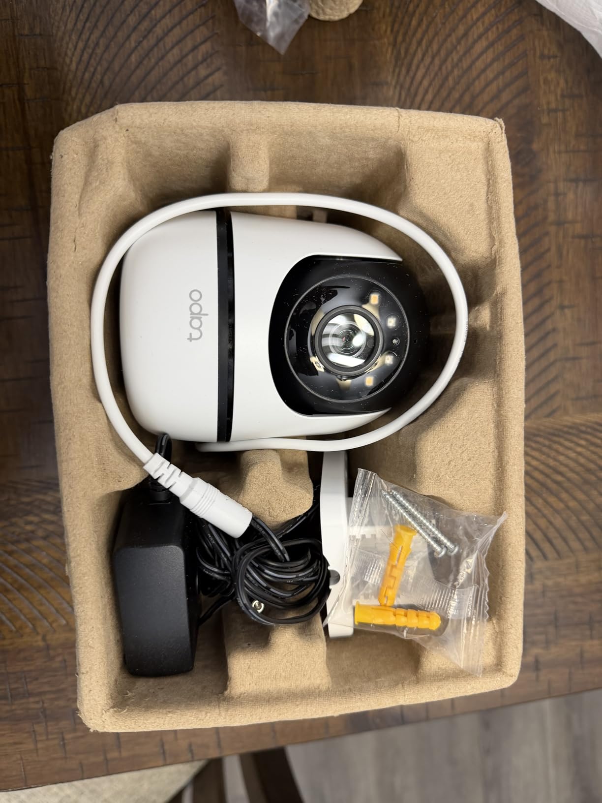 Tapo 1080P Outdoor Wired Pan/Tilt Security Wi-Fi Camera, 360° View, Motion Tracking, Works with Alexa & Google Home, Night Vision, Free AI Detection, Cloud & SD Card Storage(up to 512GB), Tapo C500 customer photo 2