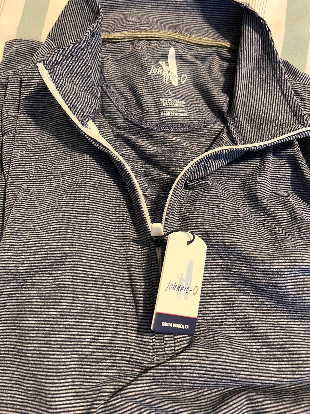 johnnie-O Freeborne 1/4 Zip | Men's Lightweight Performance Pullover | UPF 50 | 4-Way Stretch | Moisture-Wicking customer photo 2