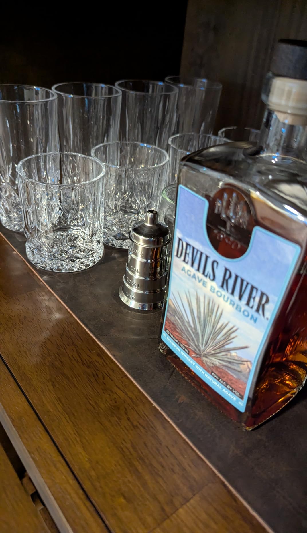 Qipecedm Drinking Glasses, 8 Piece Crystal Glass Cups, Mixed Glassware Set, 4 pcs Crystal Old Fashioned 11oz Highballs and 4 pcs 11oz Whiskey Glasses, Great for Cocktail, Whisky and other Beverages customer photo 2