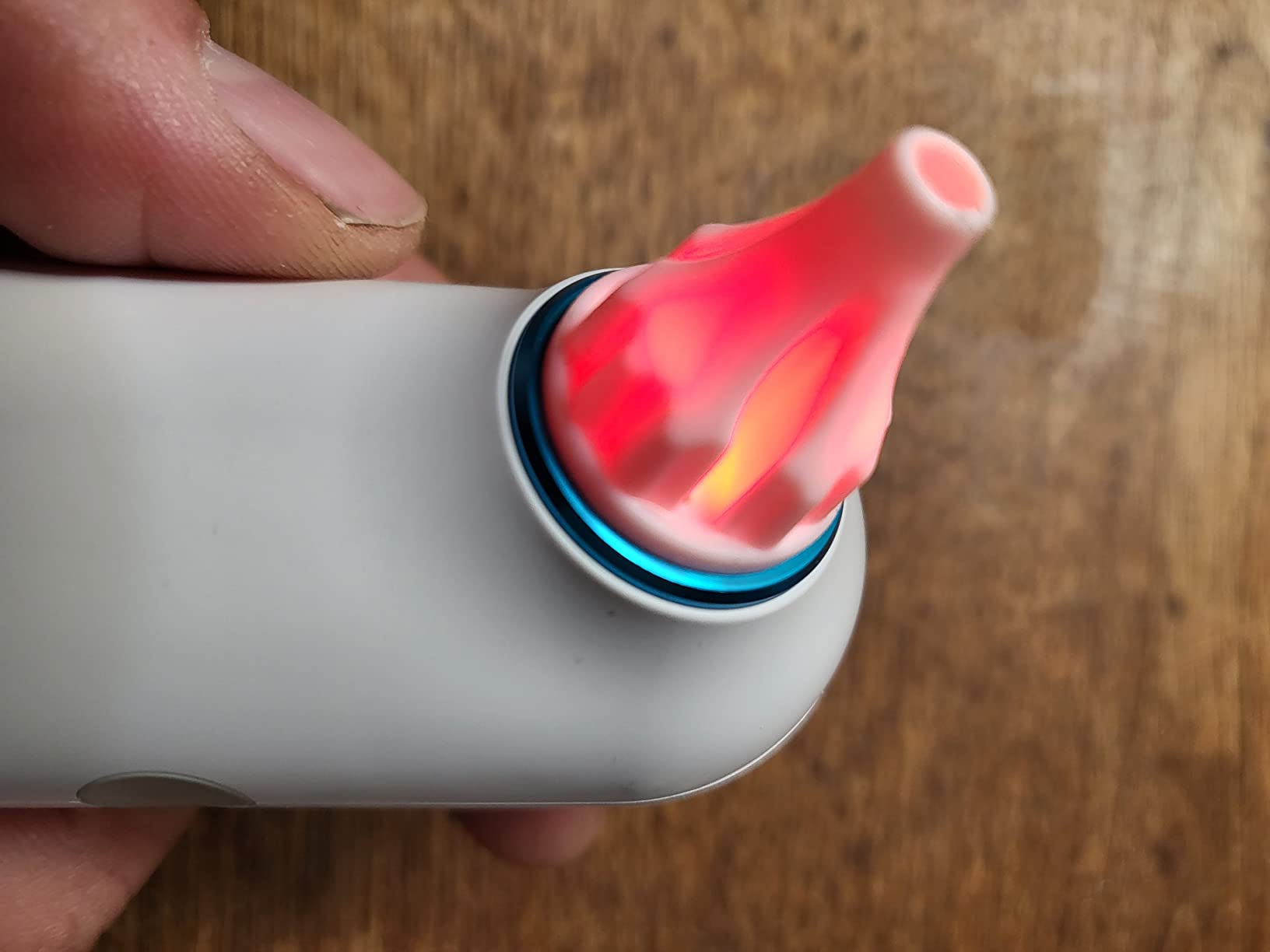 Ear Dryer + Case | USA | 1 Year Warranty | Rechargable Ear Water Drying Aid with Red Light Therapy Delivers Gentle Warm Air to the Ear to Combat Annoying Swimmers Ear Infections as a Ear Fluid Remover customer photo 2