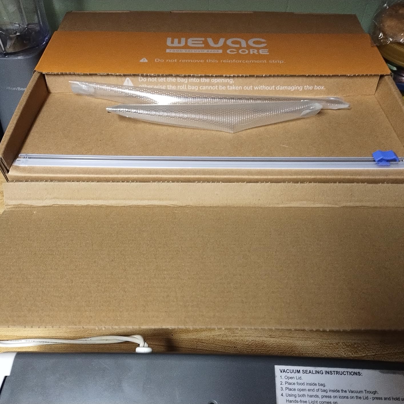 Wevac Vacuum Sealer Bags for Food, 8