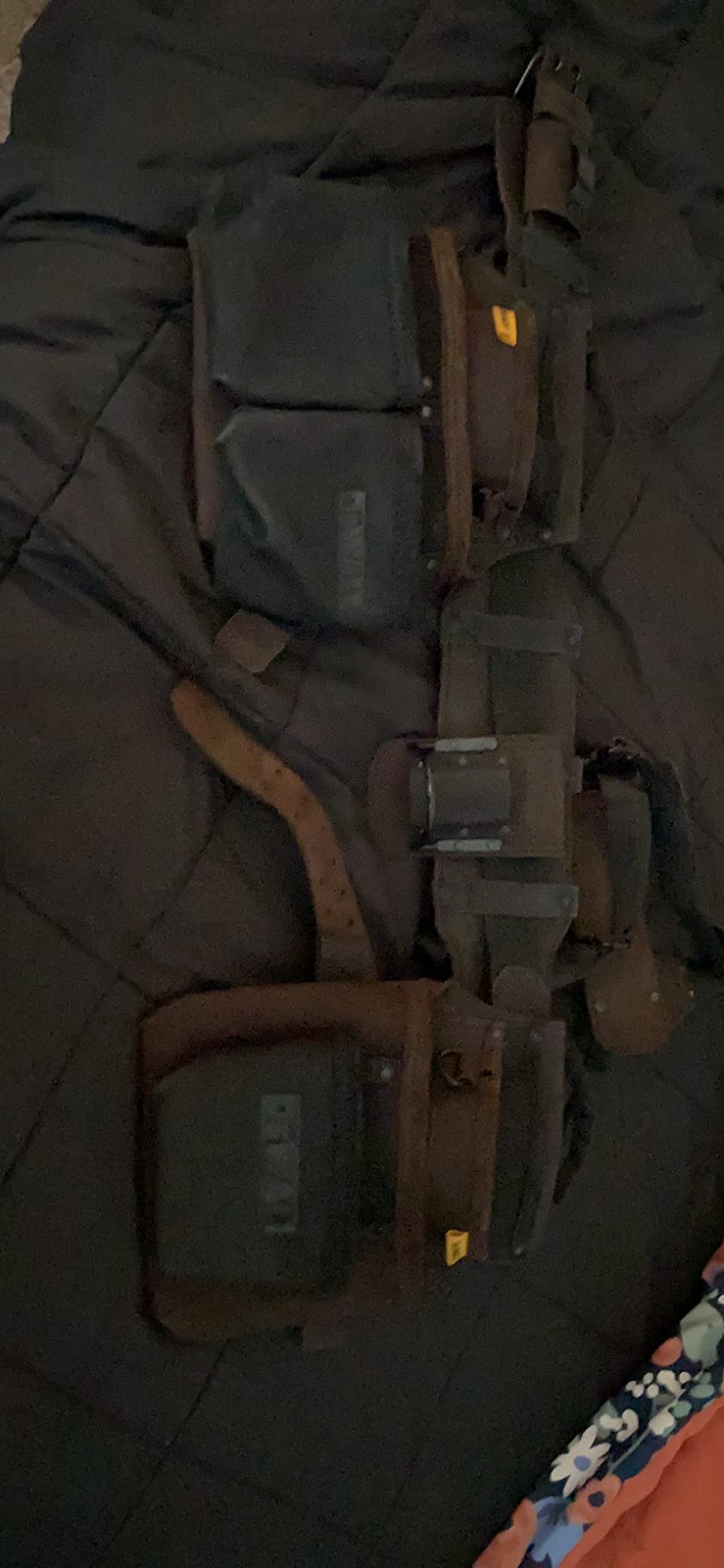 DEWALT Leather Tool Belt Organizer with 18 Pockets, Heavy Duty Construction (DWST550113) customer photo 2