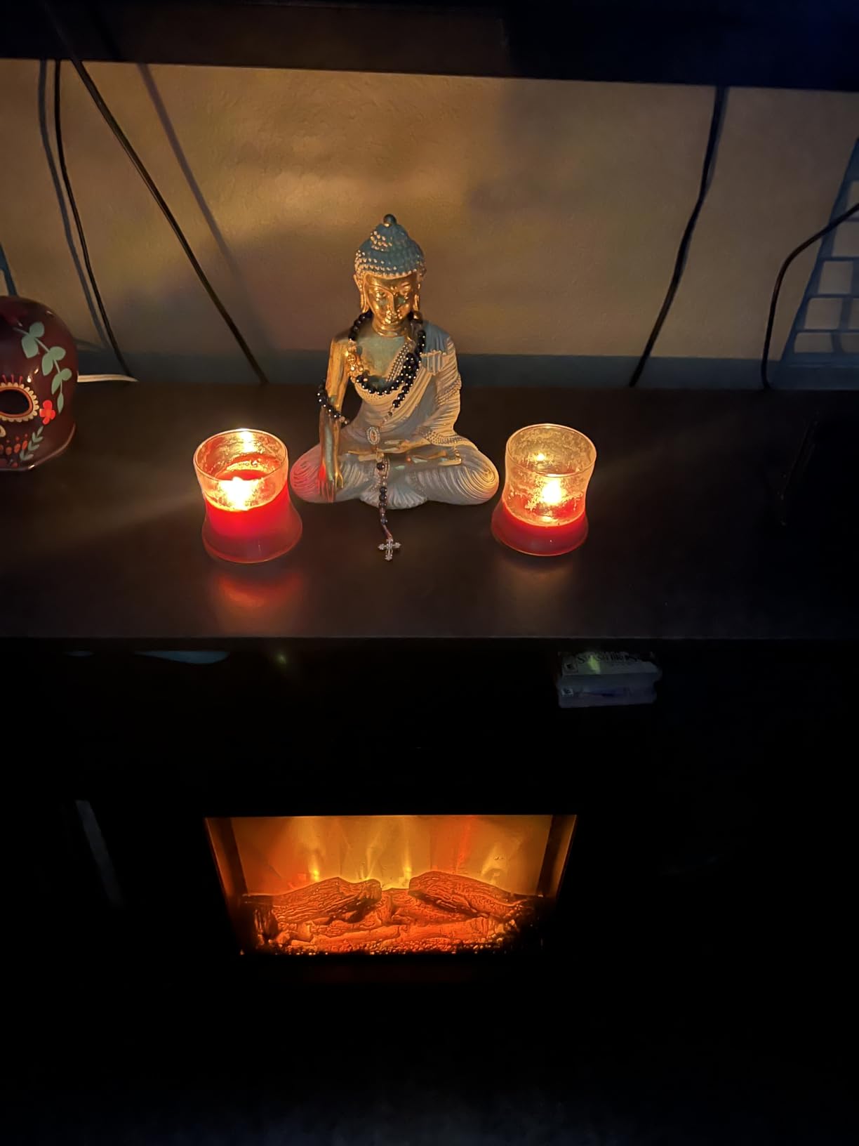 Gold Buddha Statue 10.2'' - Large Indoor Buddha for Home Decor, Zen, Living Room & Meditation customer photo 1