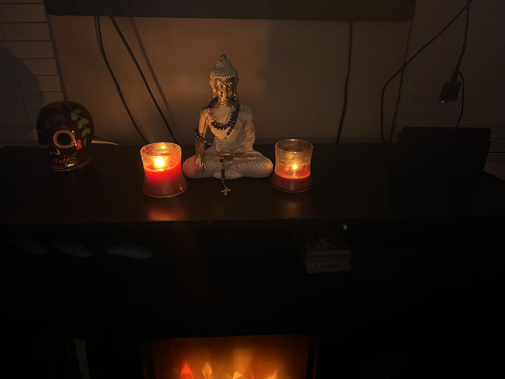 Gold Buddha Statue 10.2'' - Large Indoor Buddha for Home Decor, Zen, Living Room & Meditation customer photo 2