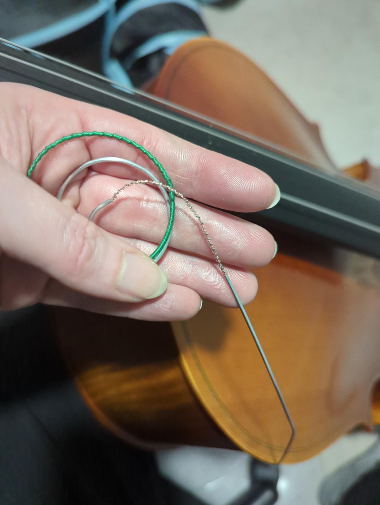 Lykos Cello Strings 1 Full Set A D G and C for 3/4 and 4/4 Size Cello, Experience the Rich and Powerful Sound Premium Quality for All Levels customer photo 2