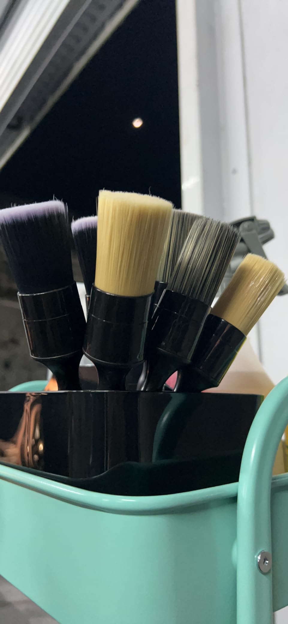 MVEQRRN 6pcs Car Detailing Brush Set-2pcs Boars Hair Car Detailing Brushes,2pcs Ultra Soft No Scratch Detailing Brush for Air Vent,Leather Seat 2pcs Detail Brushes car Detailing for Interior Exterior customer photo 2