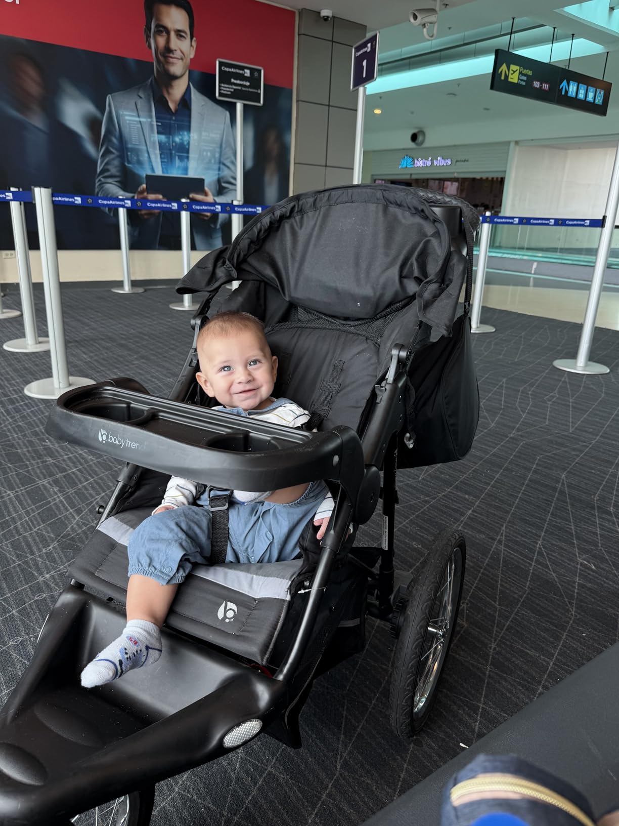 Baby Trend Expedition Jogger, Dash Grey customer photo 1