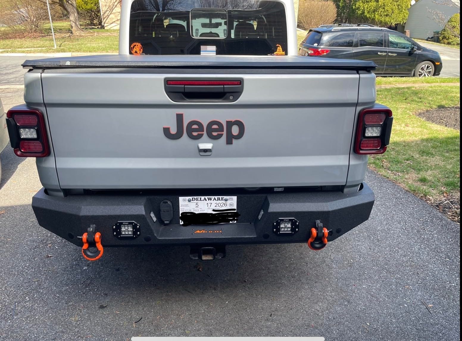 Nilight Front Winch Bumper for Toyota Tundra 2014-2021 | Full-width Front Bumper with D-Ring Shackle, light bar 2PCS pods, Heavy Duty Textured Black Solid Steel Off-road customer photo 1
