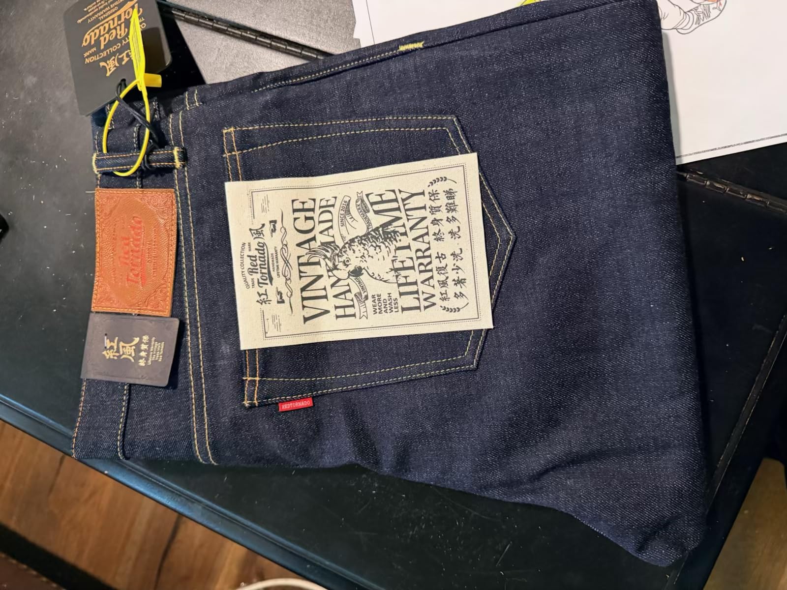 Red Tornado 17oz Selvedge Denim SD-107 Jeans customer photo 1