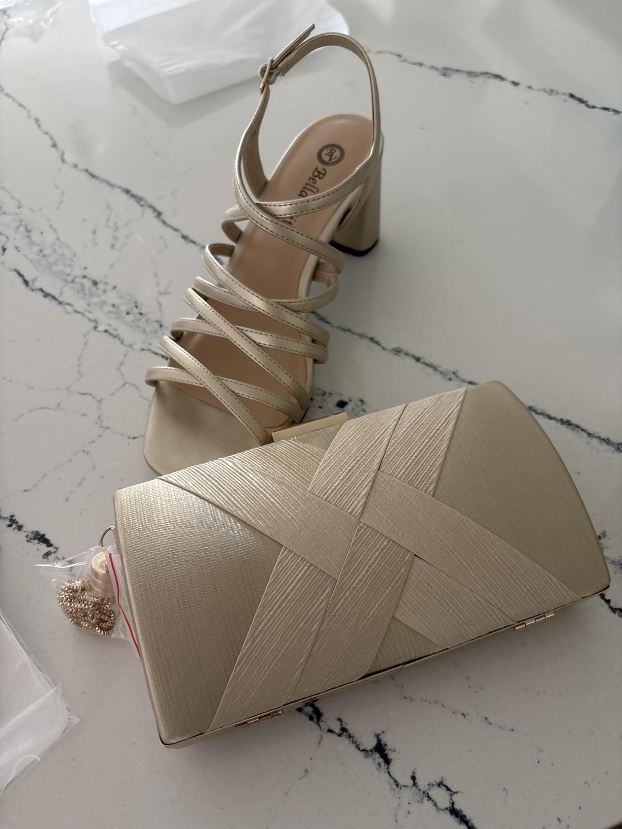 Clutch Purses For Women Tassel Evening Clutch bag Cross Body & Shoulder Bag For Wedding Night out Party customer photo 1