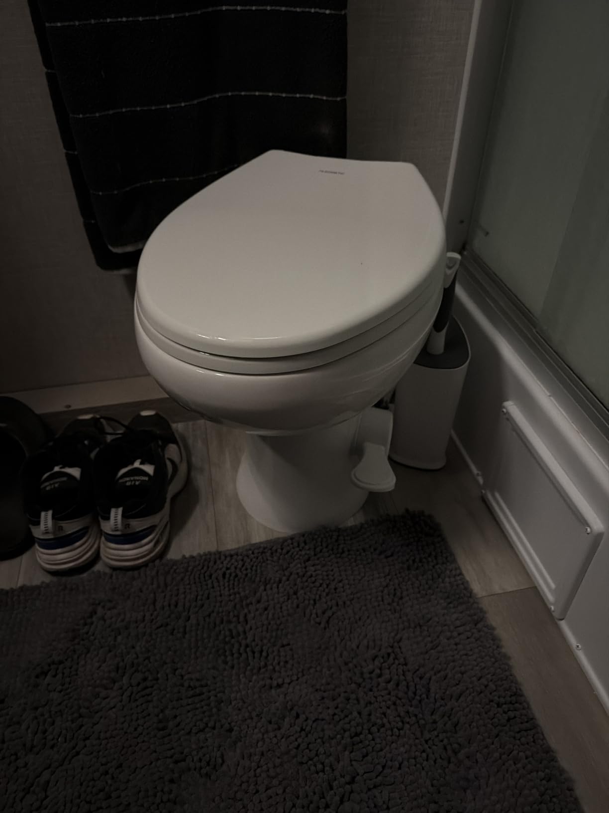 Dometic Model 420 Platinum RV Toilet - Elongated Porcelain Bowl, Universal Fit & 2-Bolt Mount, 18