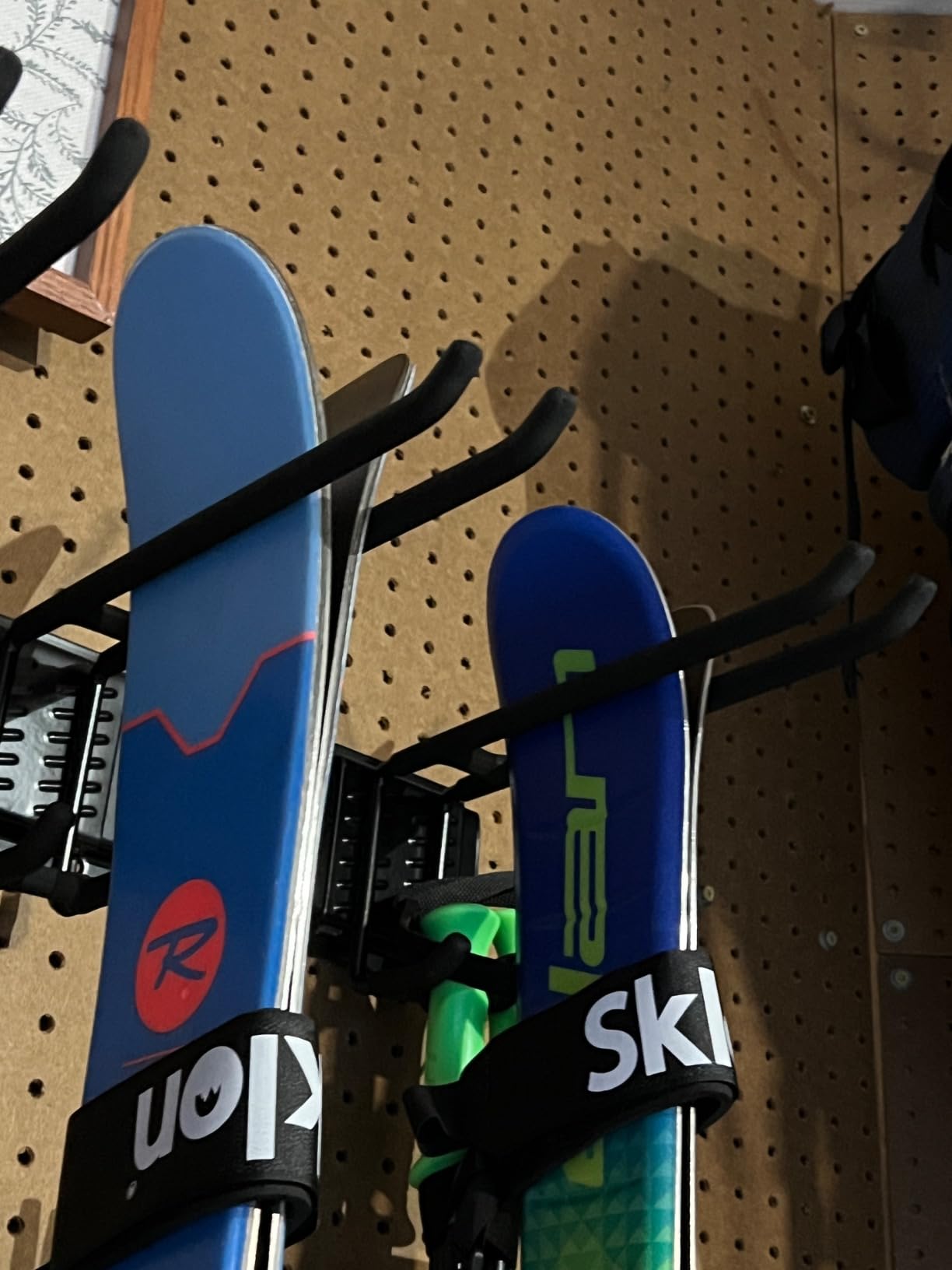 Ultrawall Ski Rack, Wall Mounted Ski Storage Rack, Garage Skis Holder customer photo 2