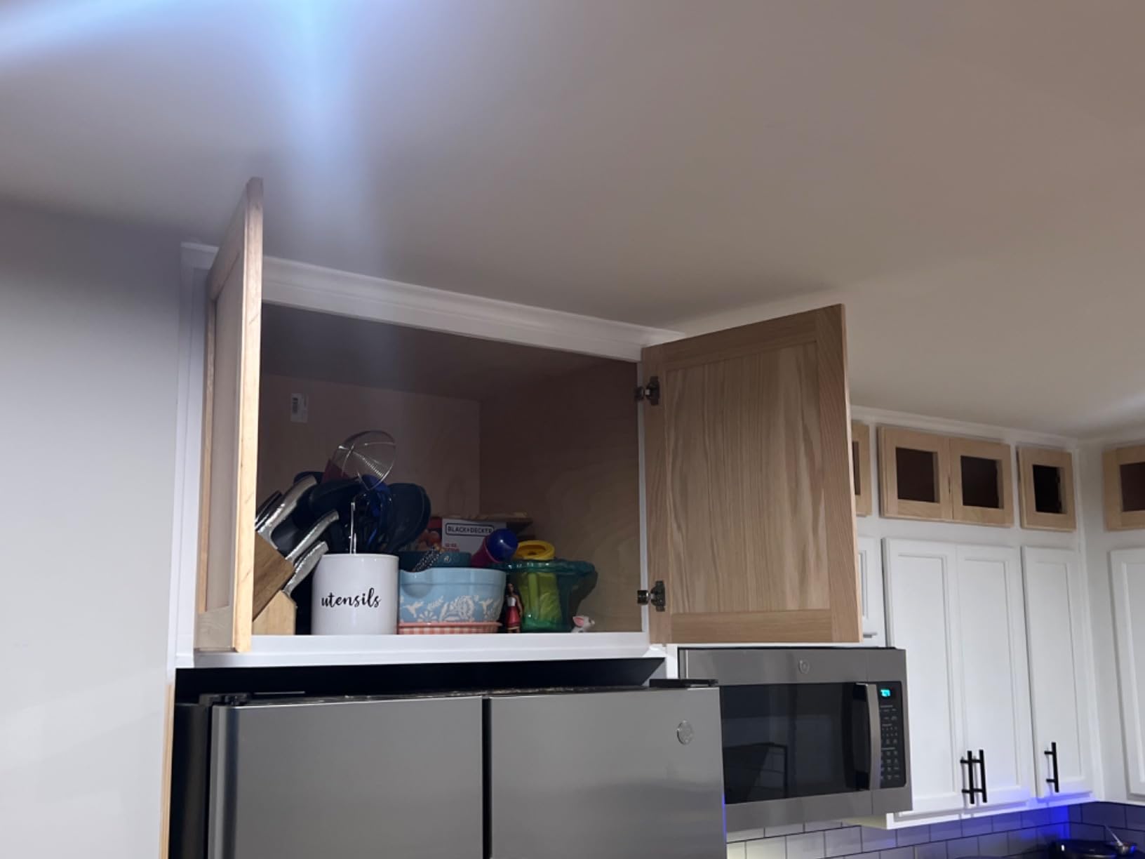 16.25W x 17H Unfinished Oak Kitchen Cabinet Door Replacement, Shaker Style customer photo 1