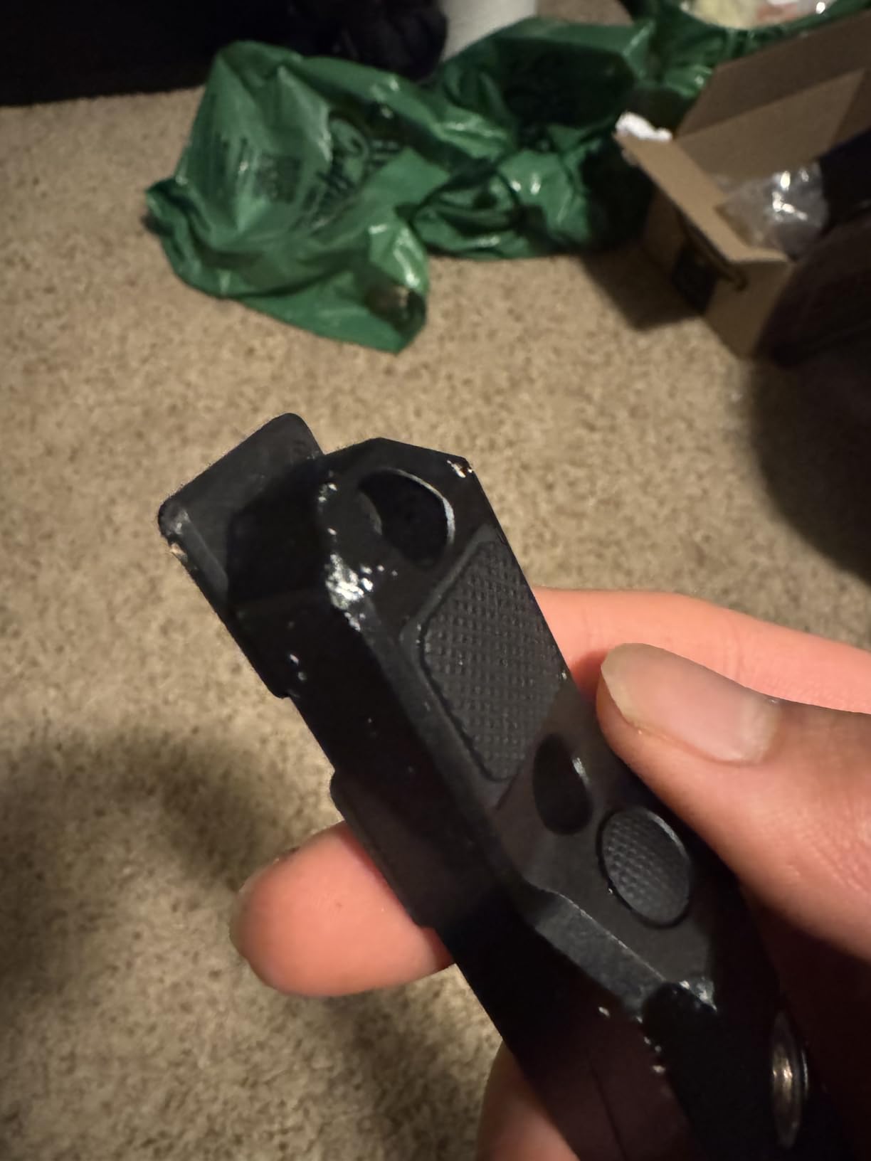 DEFENTAC 1600 Lumens Green Laser Light Combo for Rifle Weapon Light with Momentary and Strobe Compatible with Mlok/Picatinny Rail customer photo 2